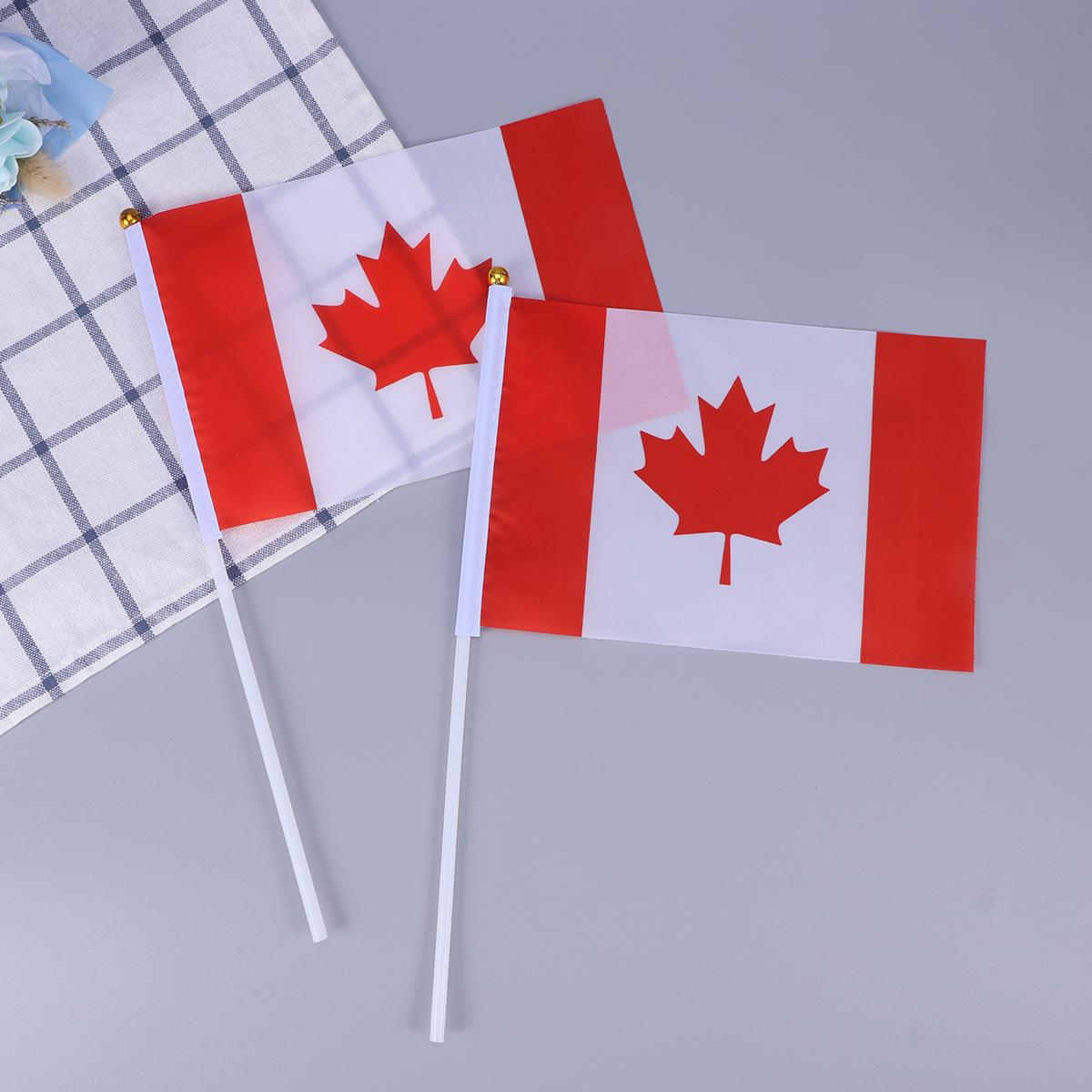 Canada - Hand Waving Flags