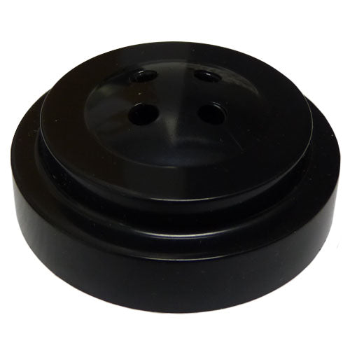 4 hole black plastic base for 4x6 flags