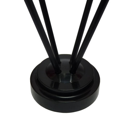 4 hole black plastic base for 4x6 flags