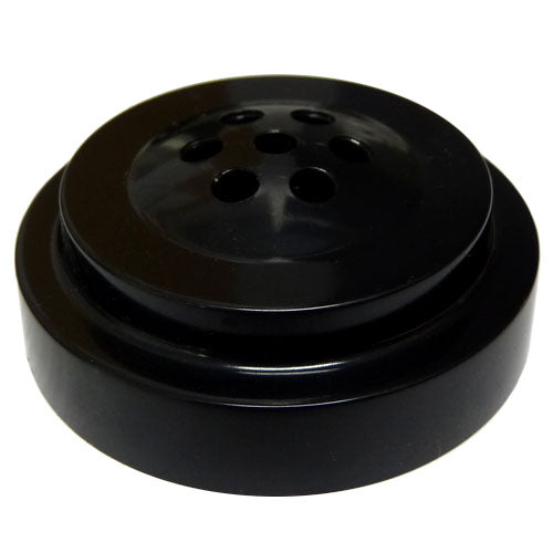7 hole black plastic base for 4x6 flags