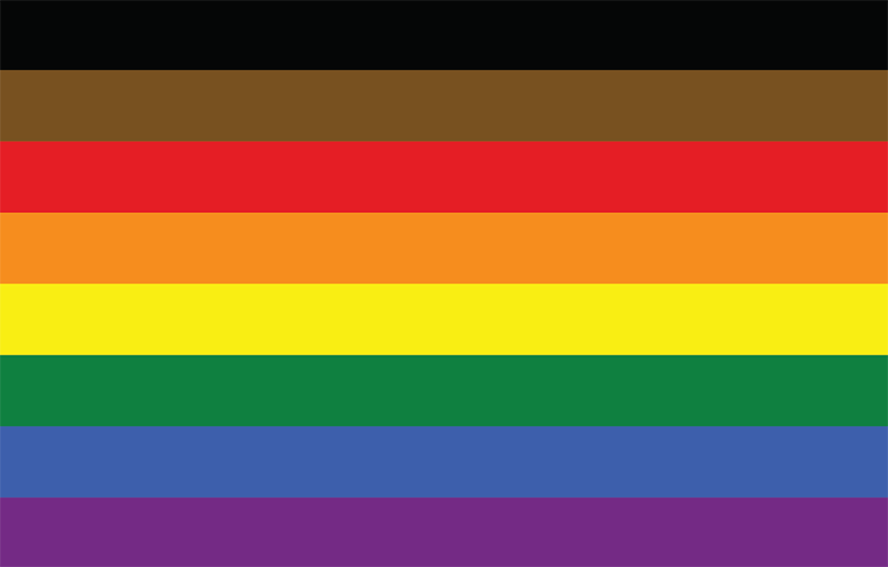 Philly Rainbow Flag