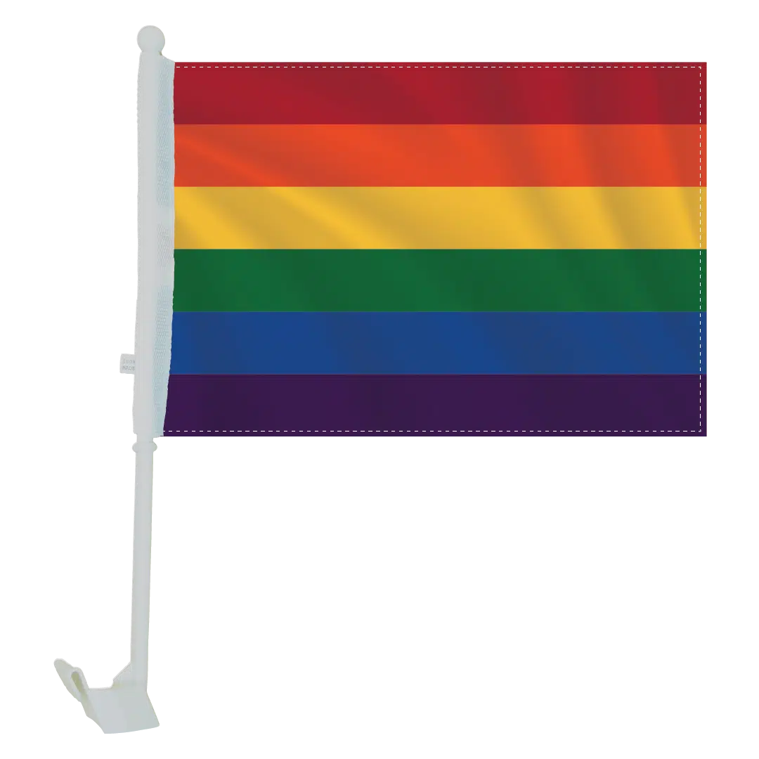 Pride Car Flag