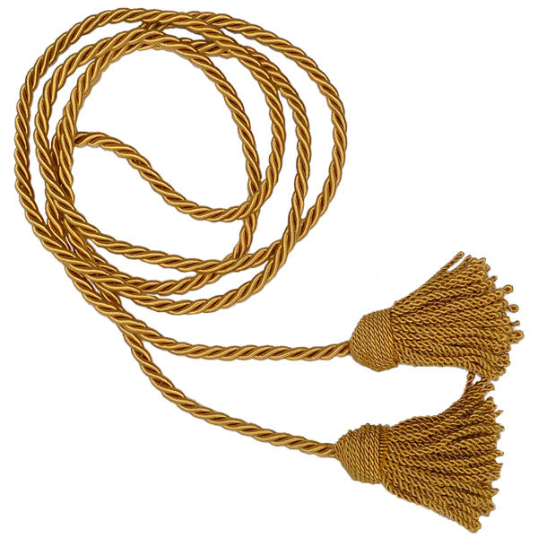 6' whiskey gold cord & tassel