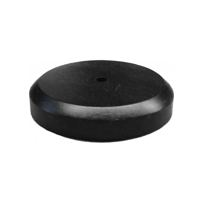 1 hole round wood base for 12x18 flags