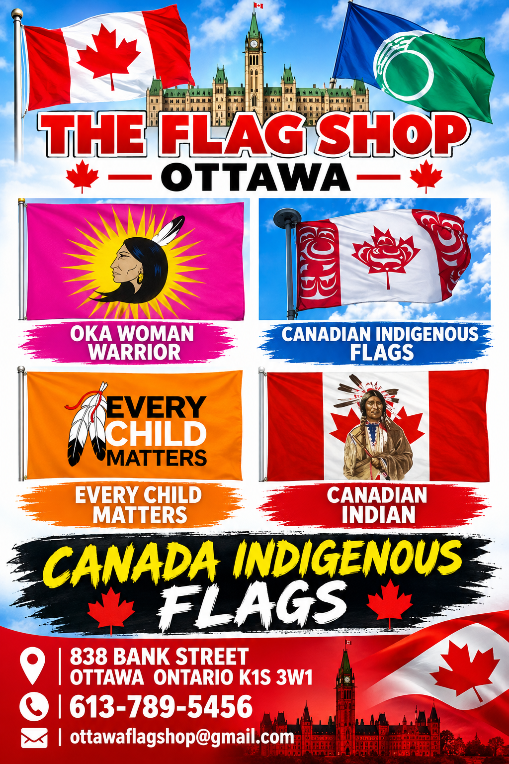 Canadian Indigenous  Flags