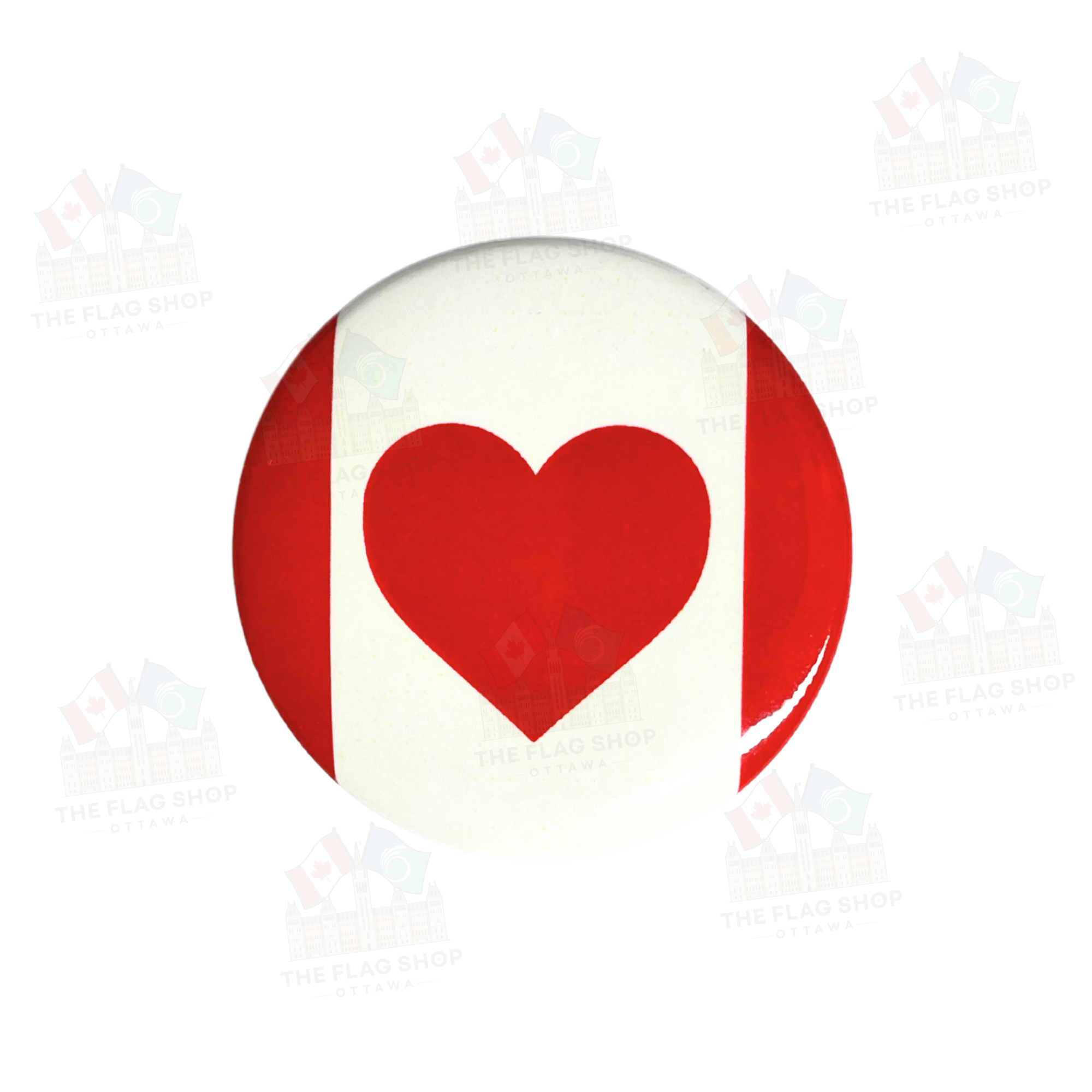 Heart Canada Button