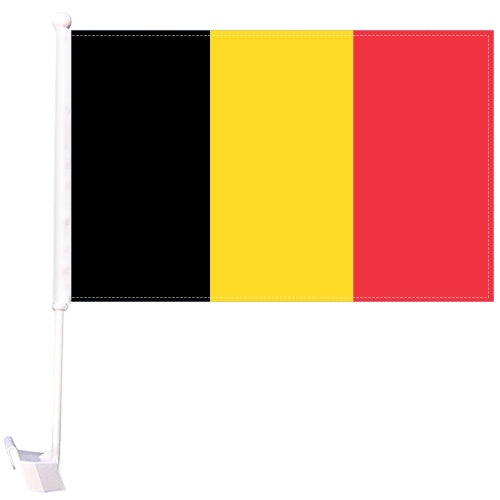 Belgium Car Flag