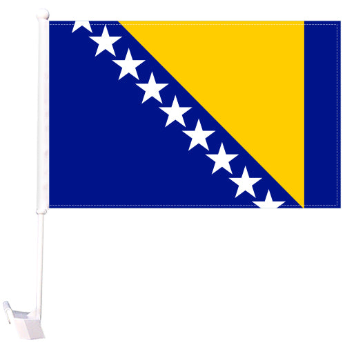 Bosnia and Herzegovina Car Flag