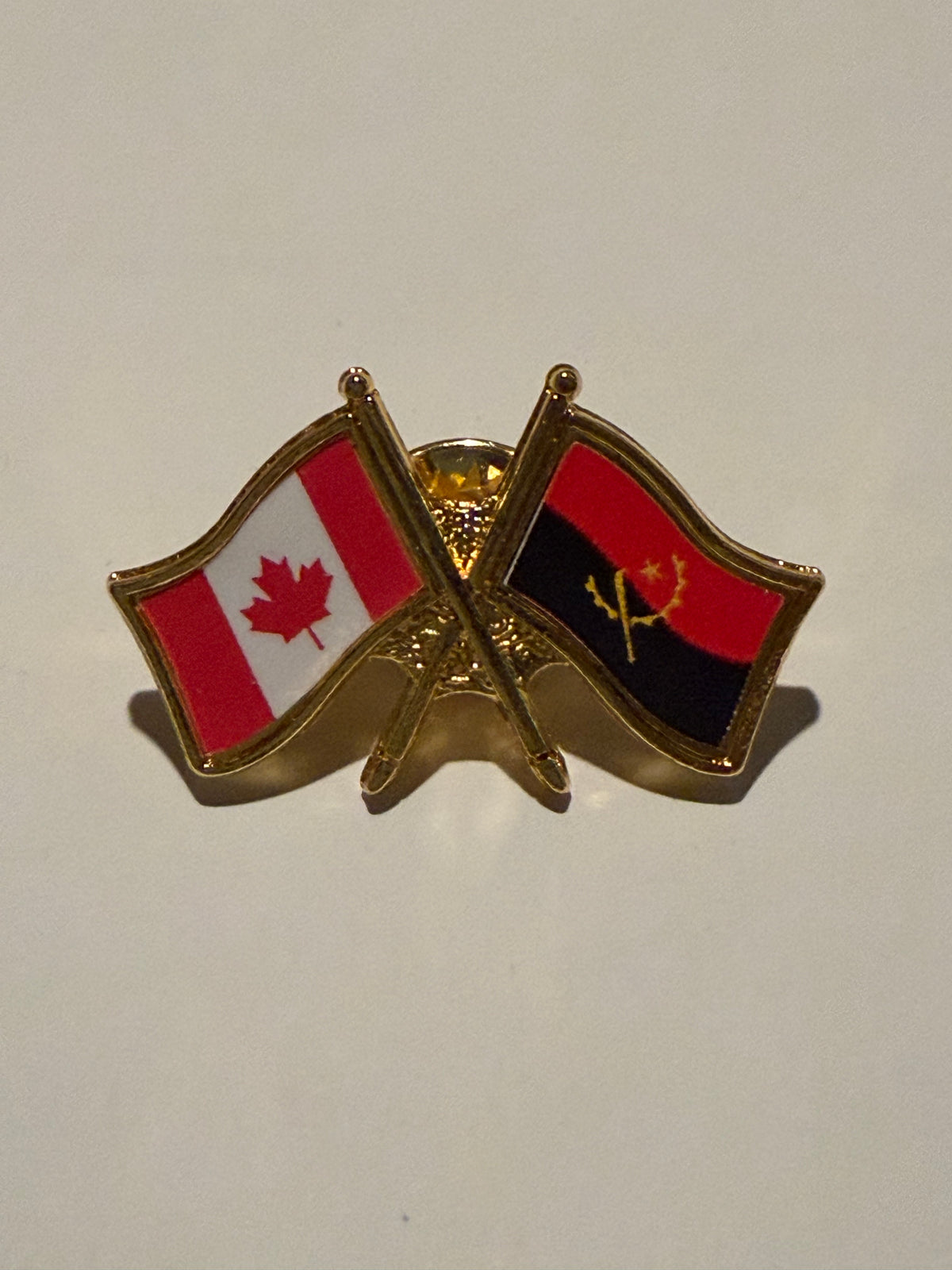 Canada x Angola Friendship Pin