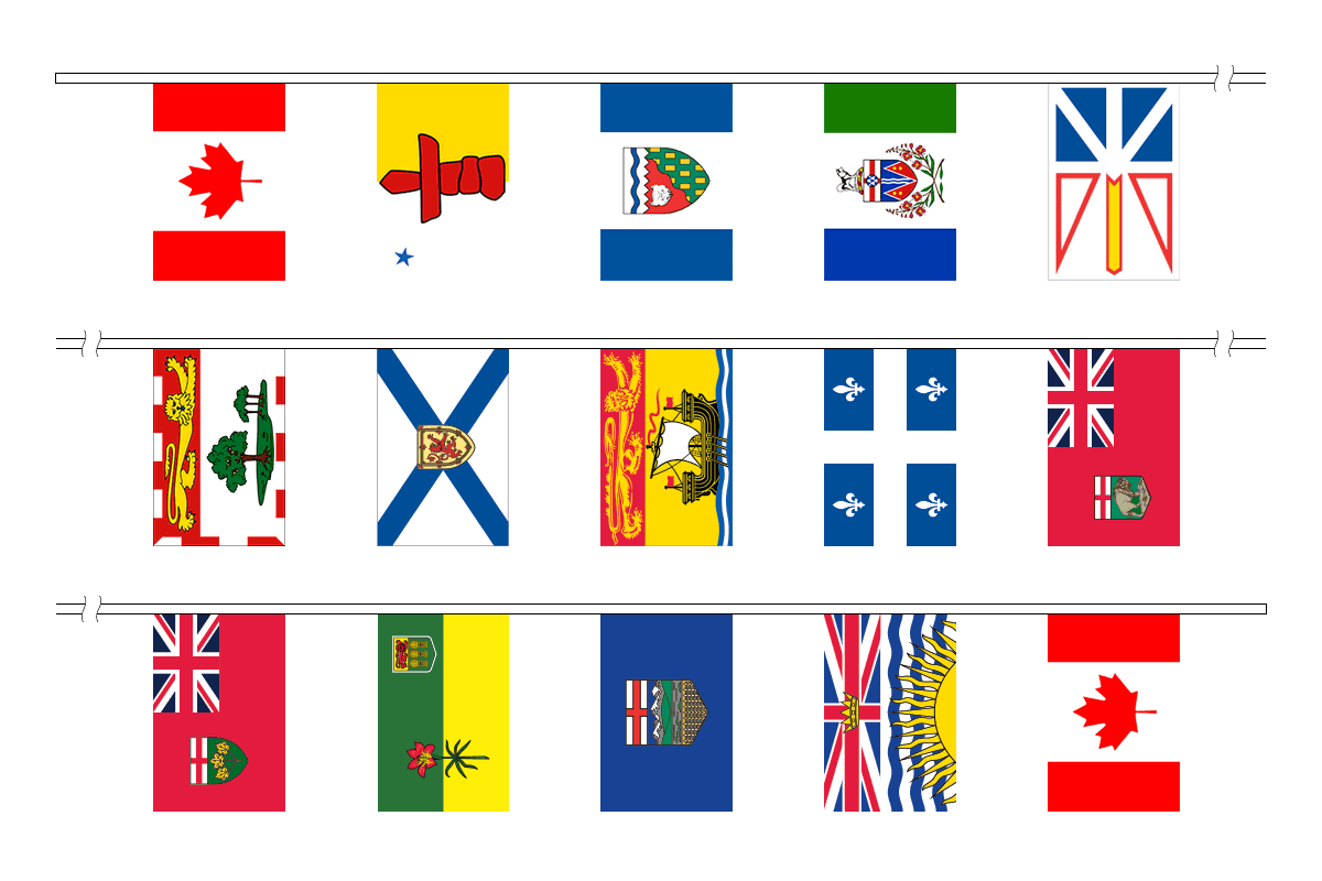 Canada Provincial Pennant