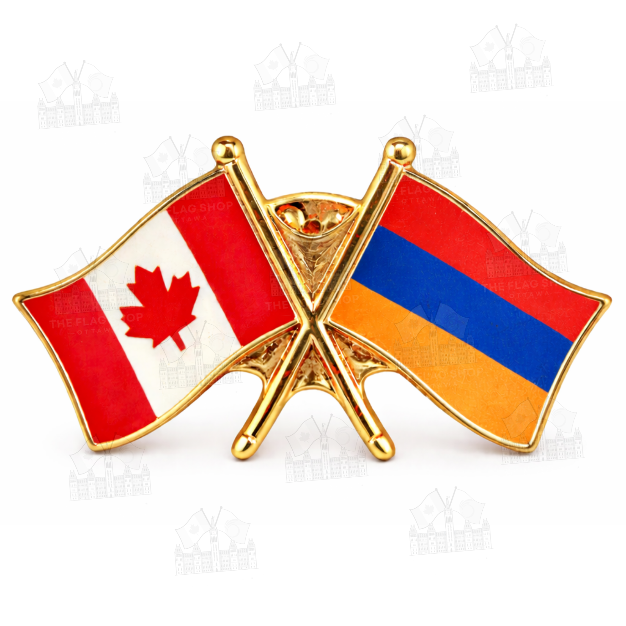 Canada x Armenia Friendship Pin