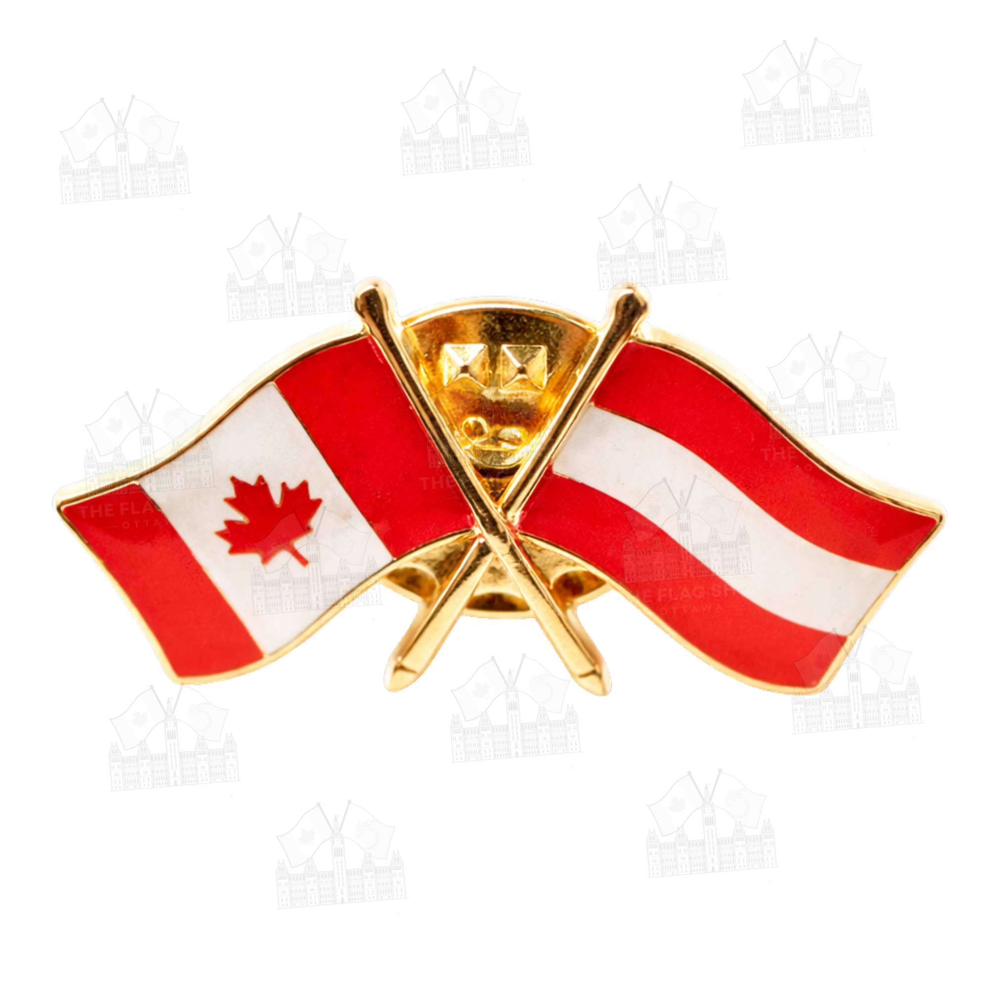 Canada x Austria Friendship Pin