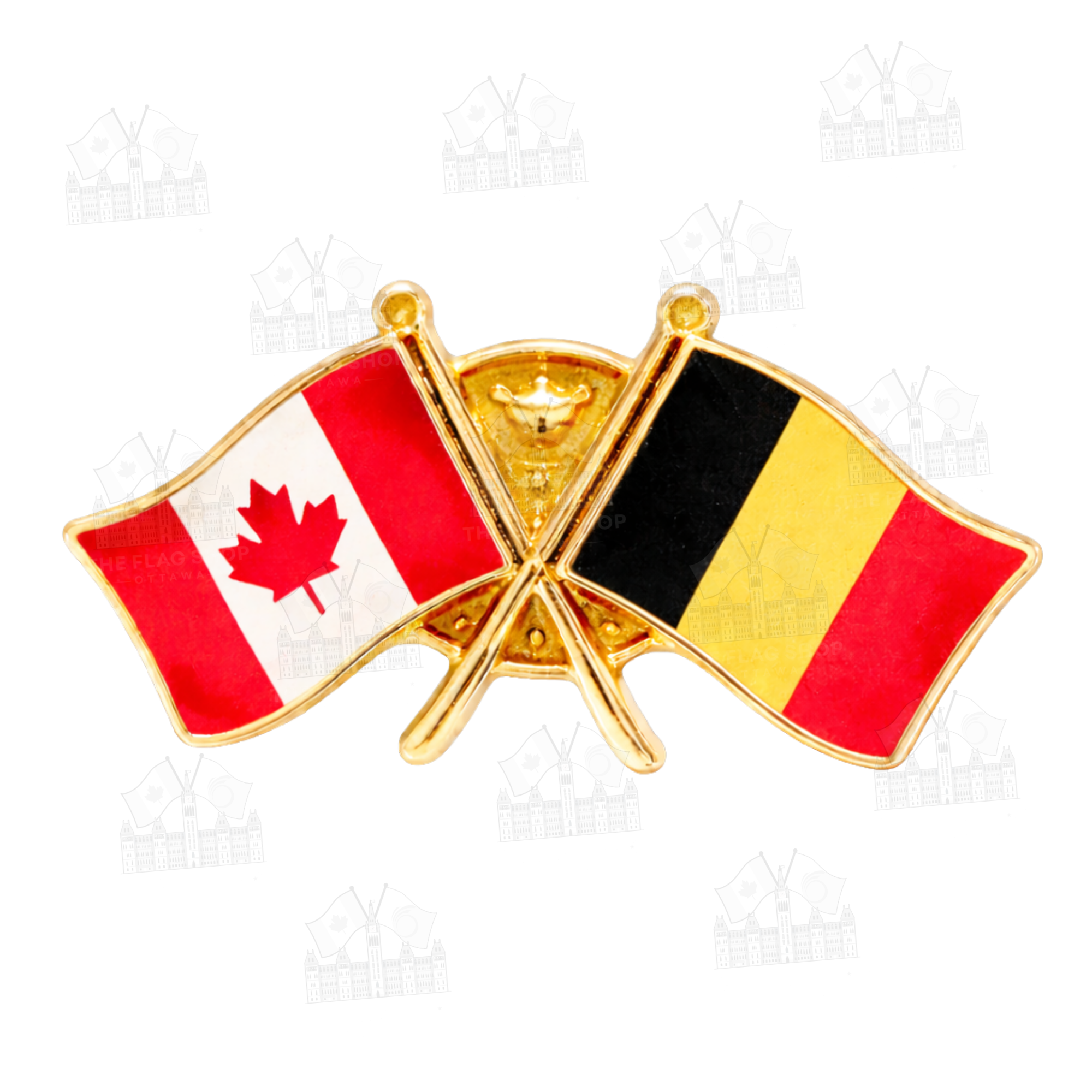 Canada x Belgium Friendship Pin