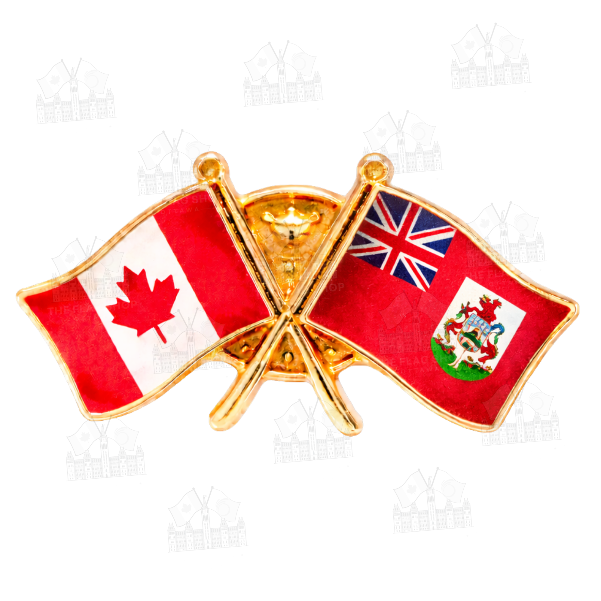 Canada x Bermuda Friendship Pin