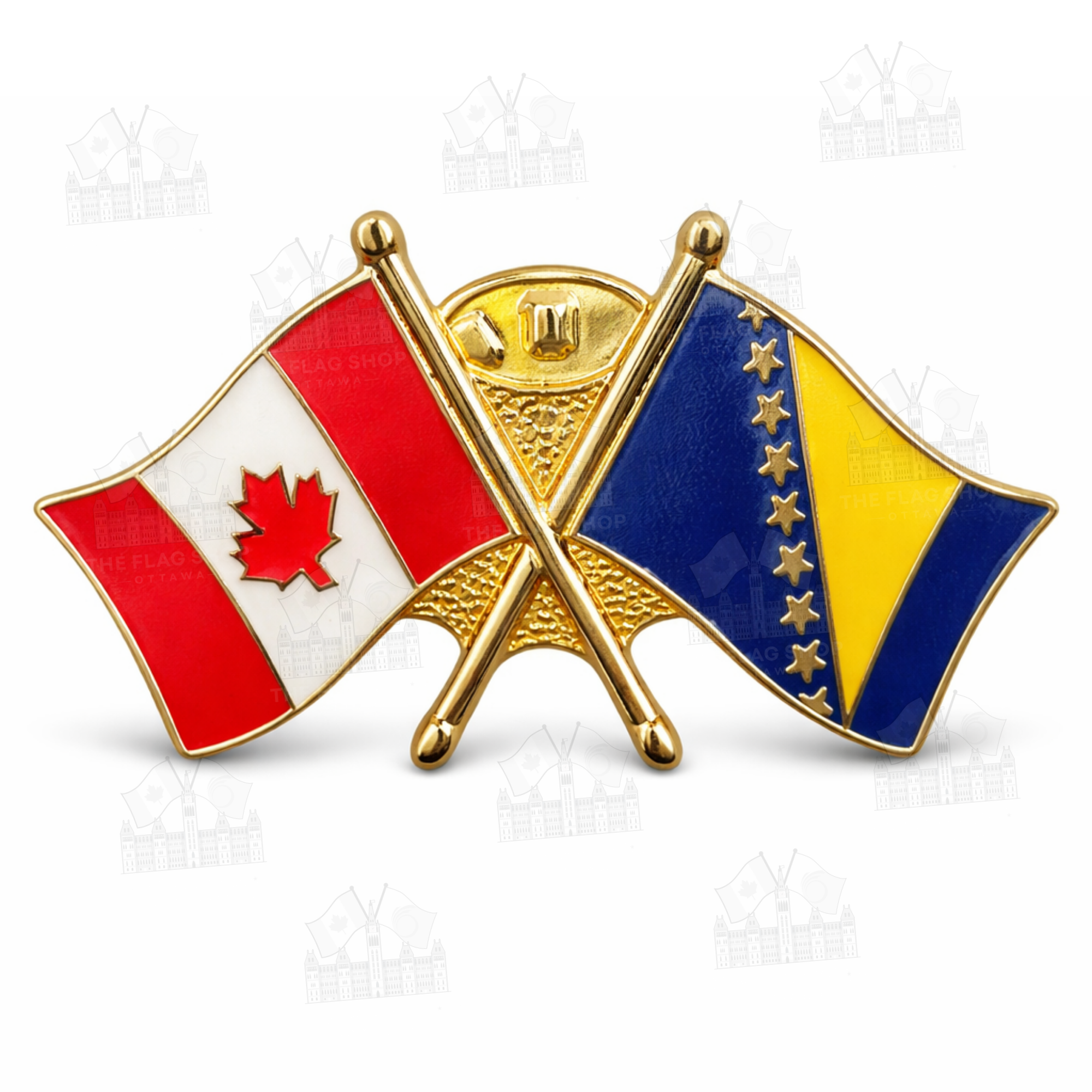 Canada x Bosnia & Hercegovina Friendship Pin