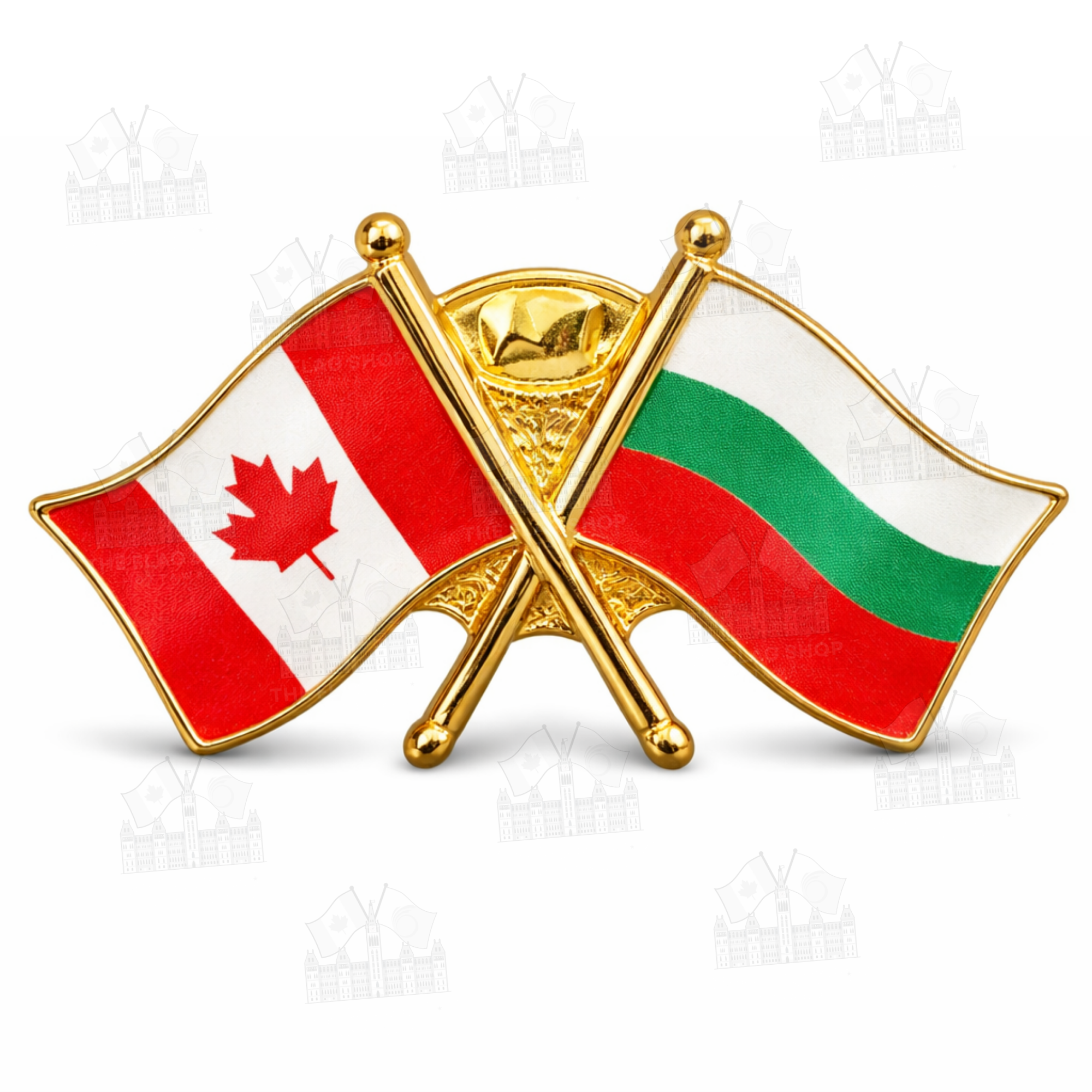 Canada x Bulgaria Friendship Pin