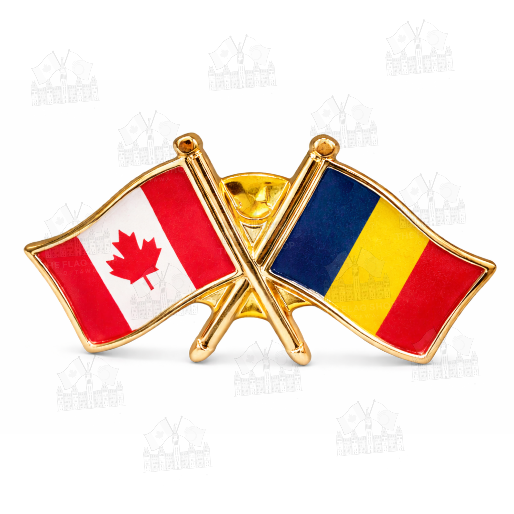 Canada x Chad Friendship Pin