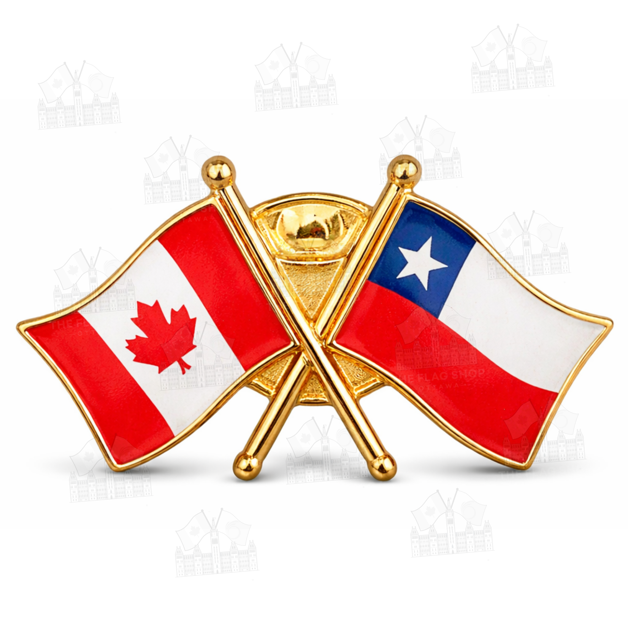 Canada x Chile Friendship Pin