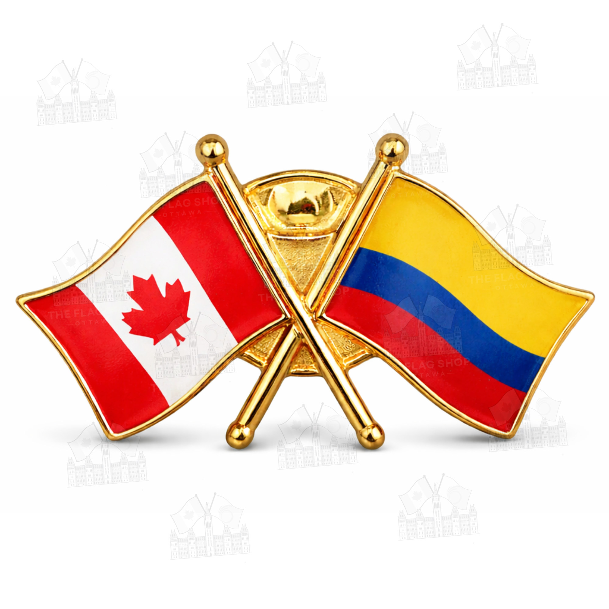 Canada x Colombia Friendship Pin