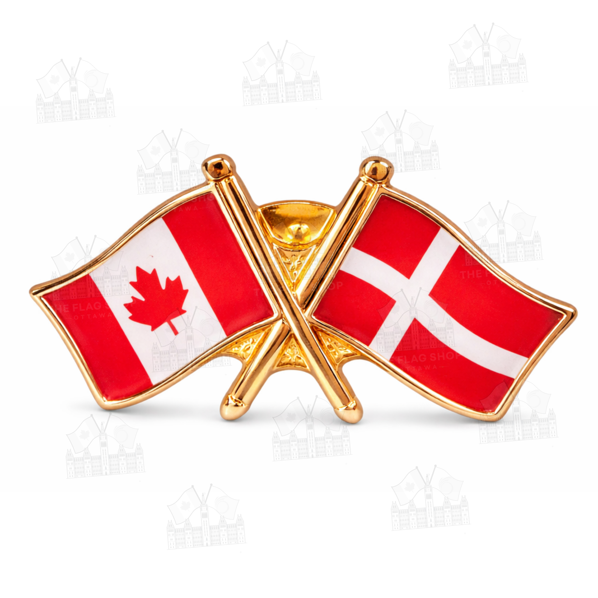Canada x Denmark Friendship Pin