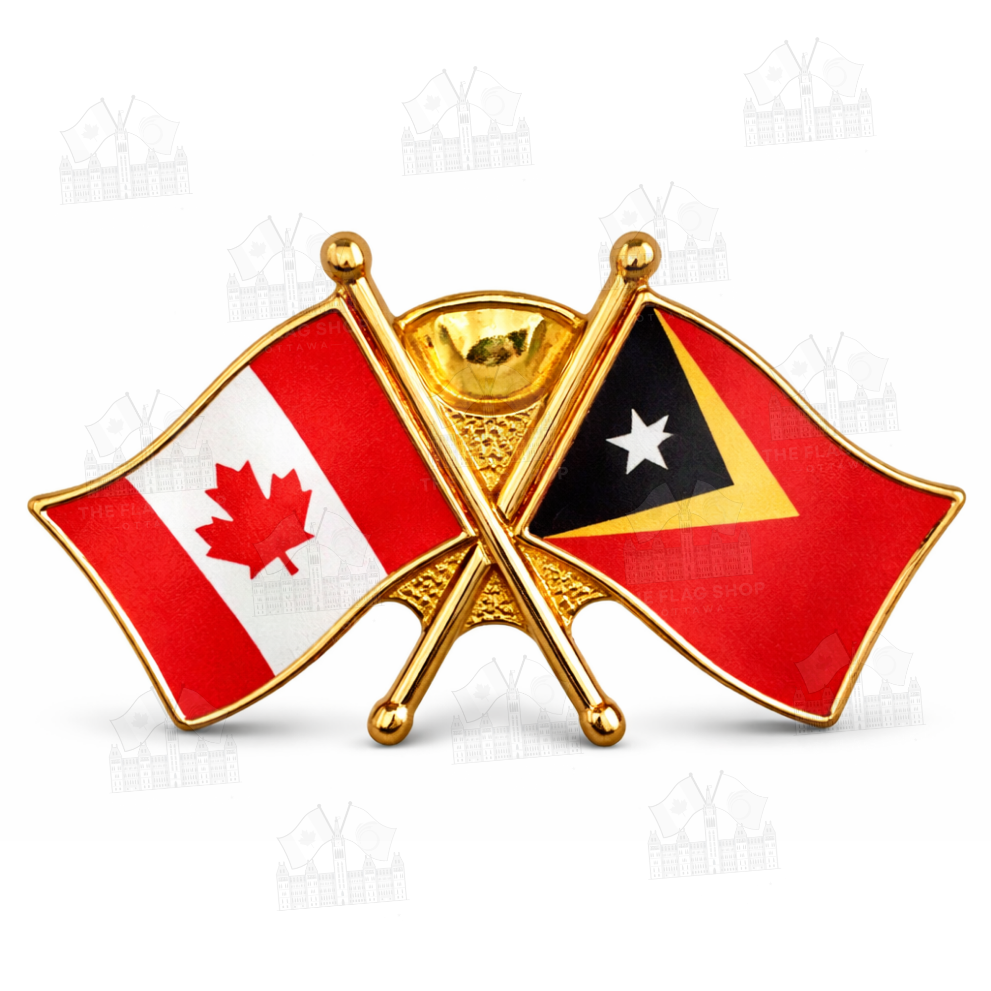 Canada x East Timor Friendship Pin