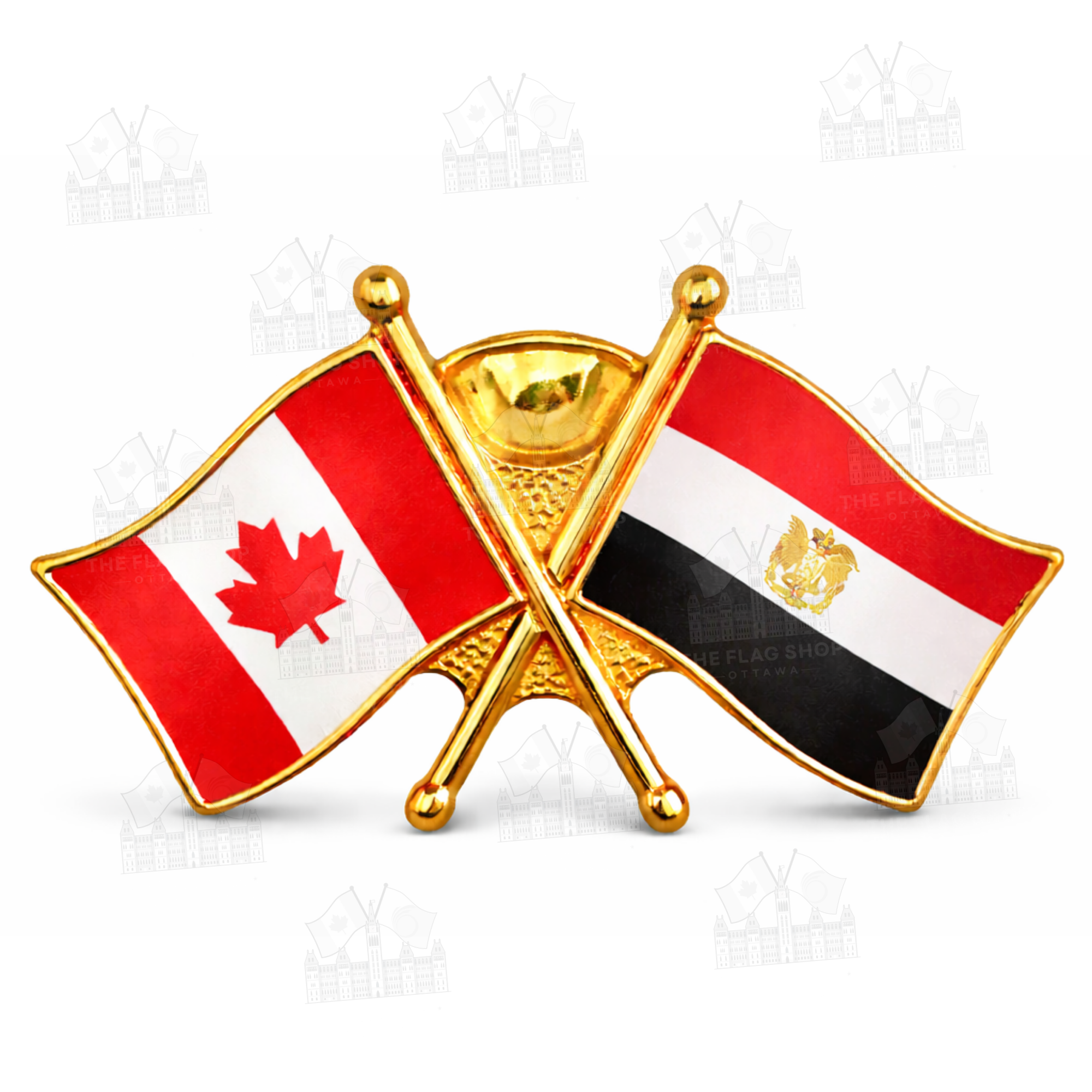Canada x Egypt Friendship Pin