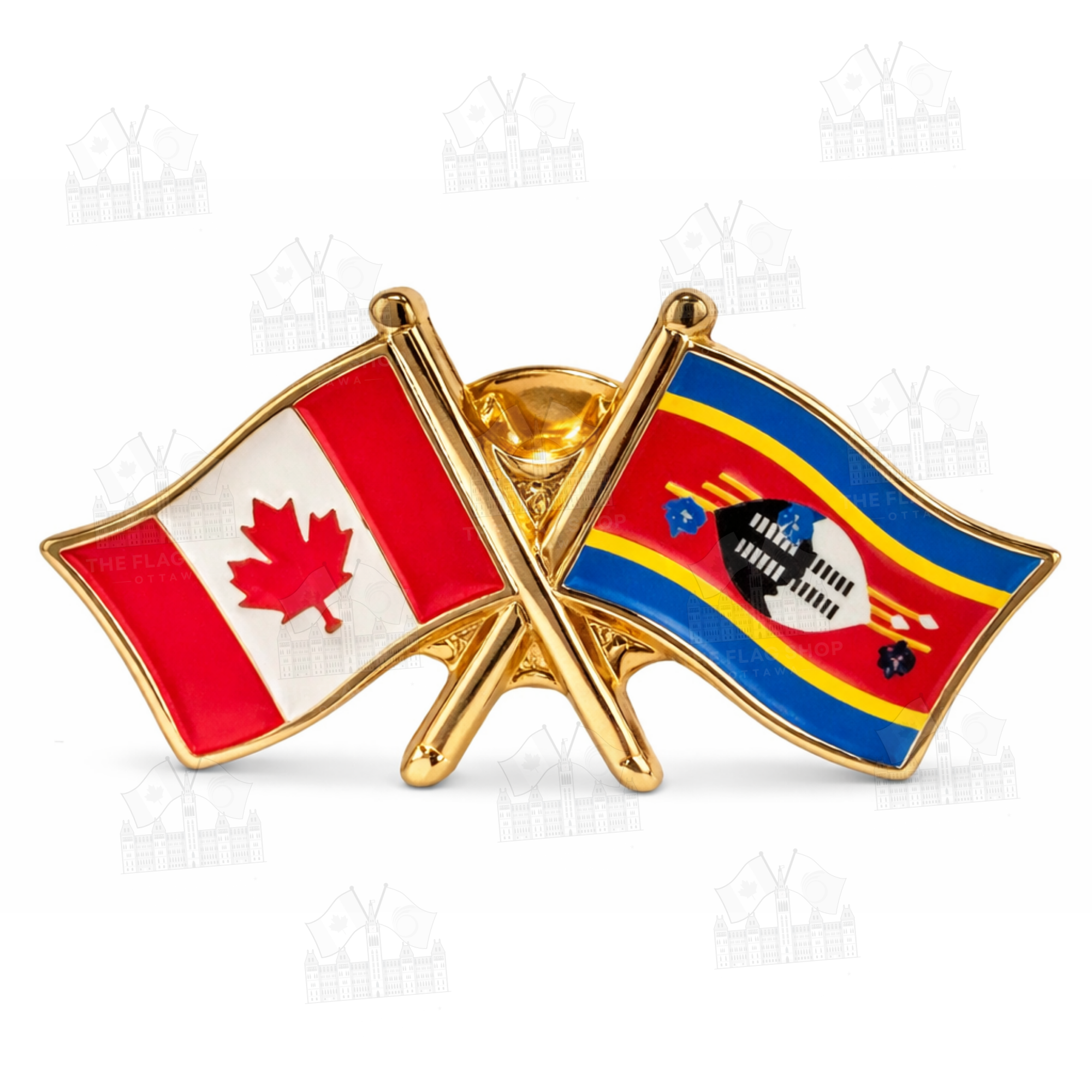 Canada x Eswatini Friendship Pin