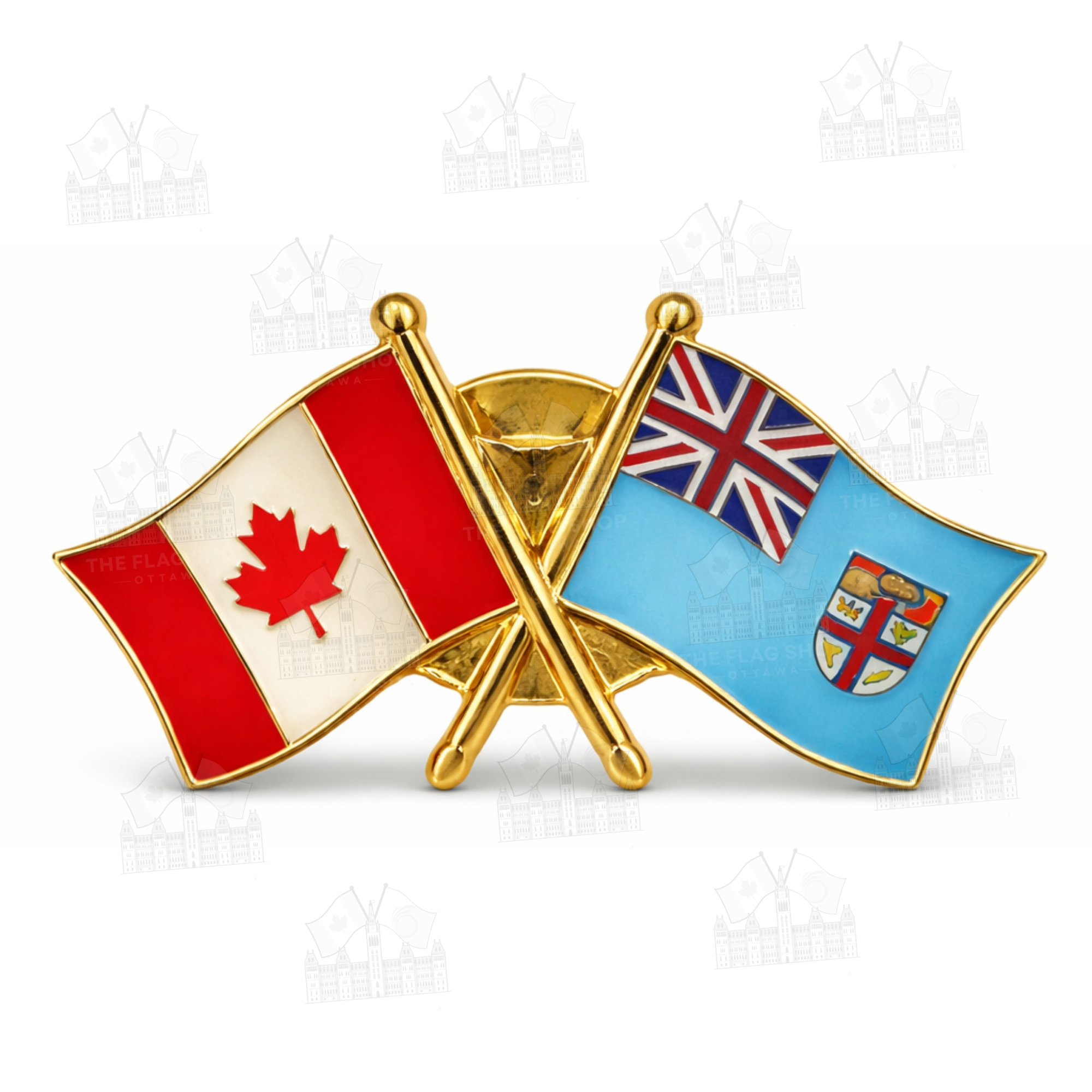 Canada x Fiji Friendship Pin