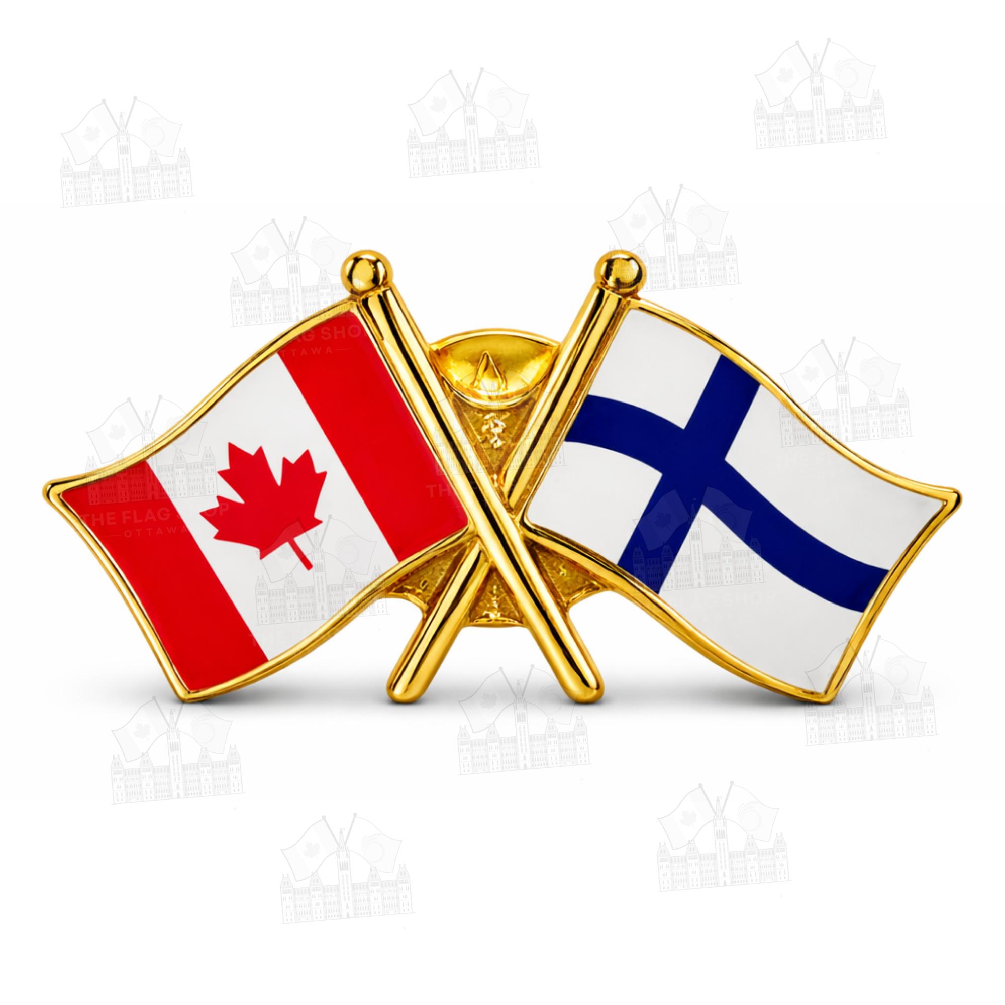 Canada x Finland Friendship Pin