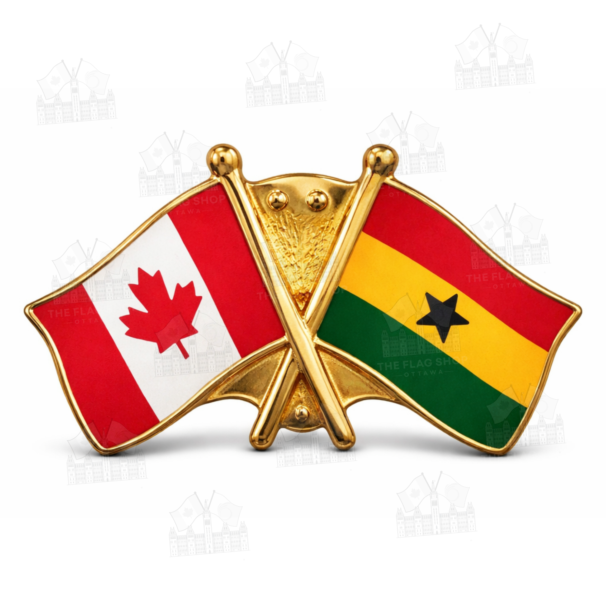 Canada x Ghana Friendship Pin