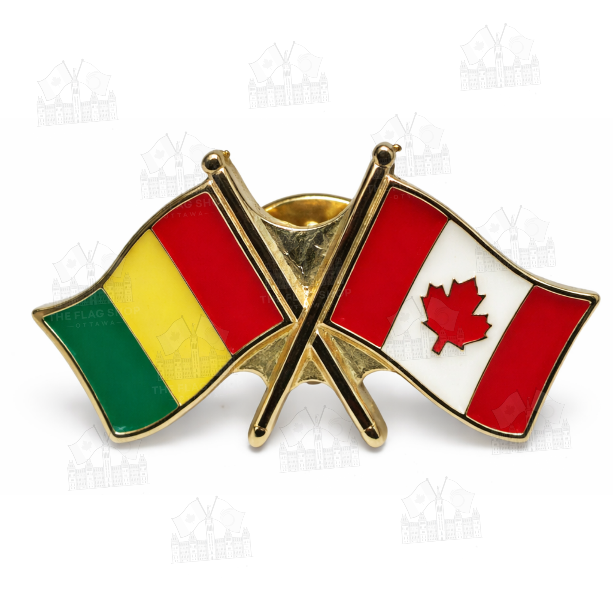 Canada x Guinea Friendship Pin