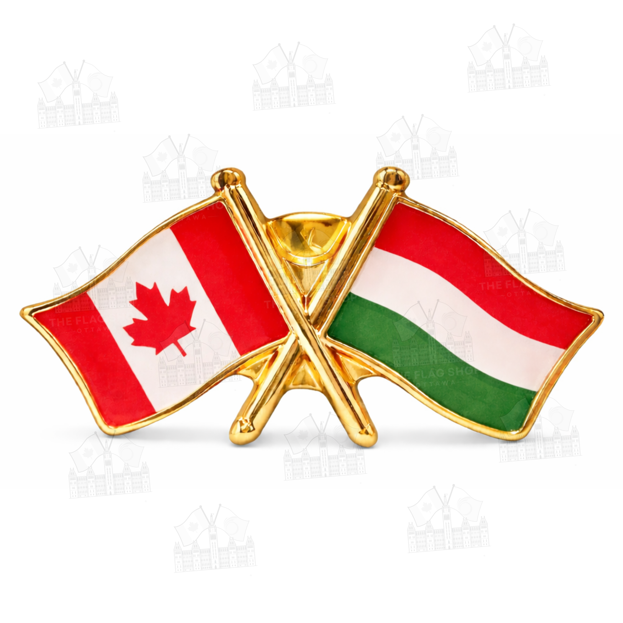 Canada x Hungary Friendship Pin