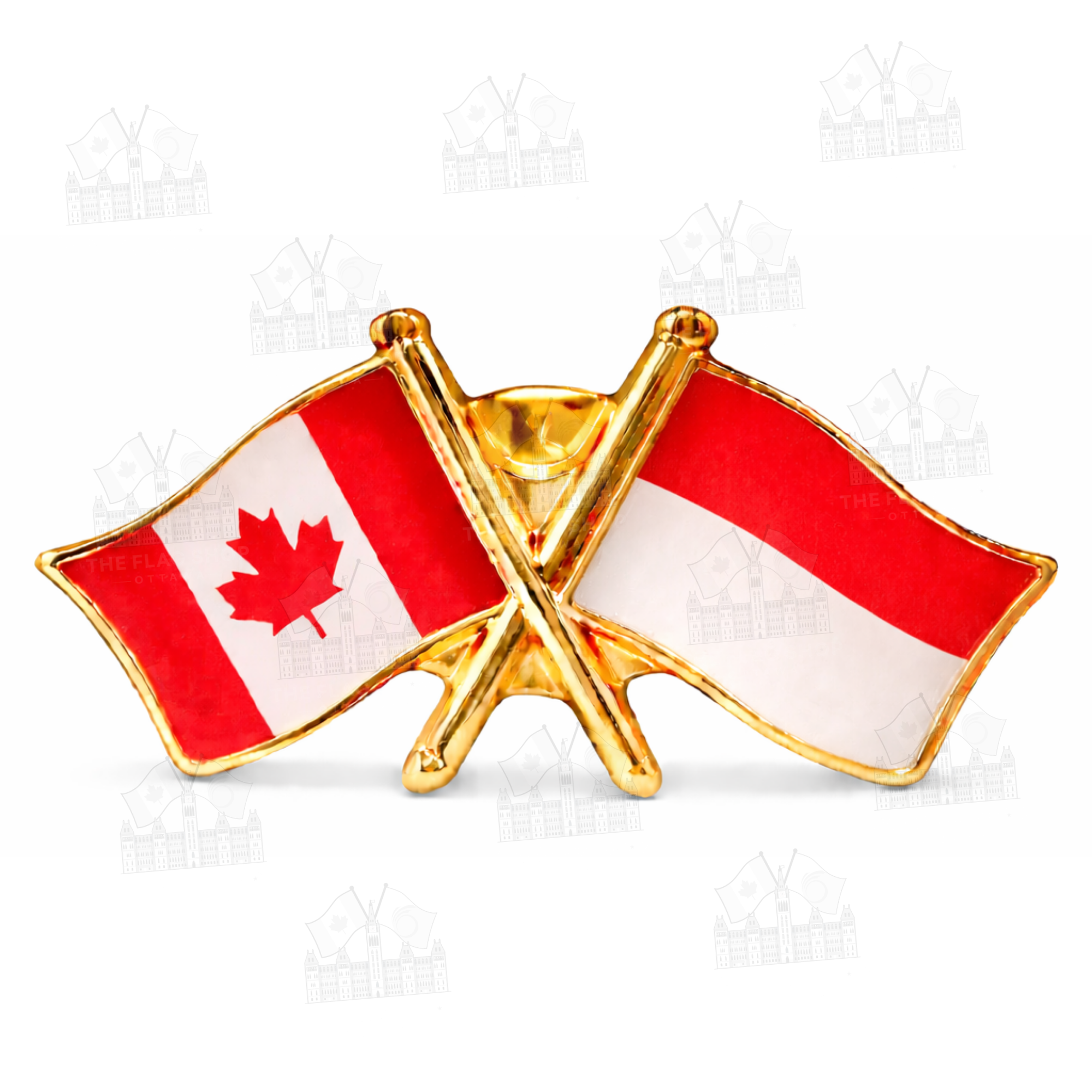 Canada x Indonesia Friendship Pin