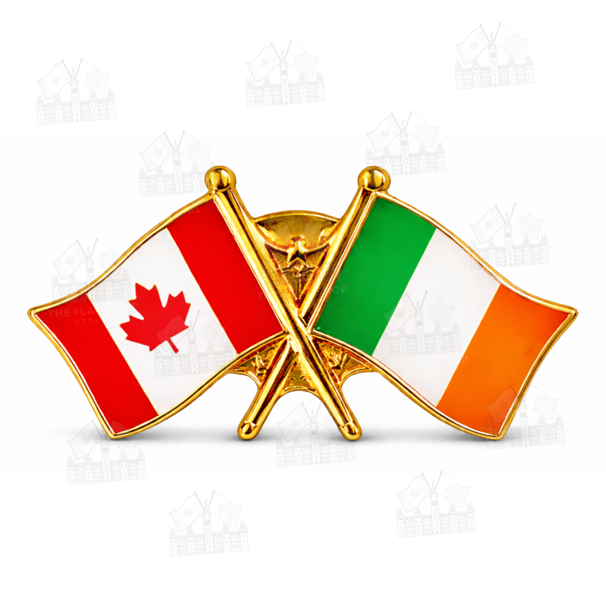 Canada x Ireland Friendship Pin
