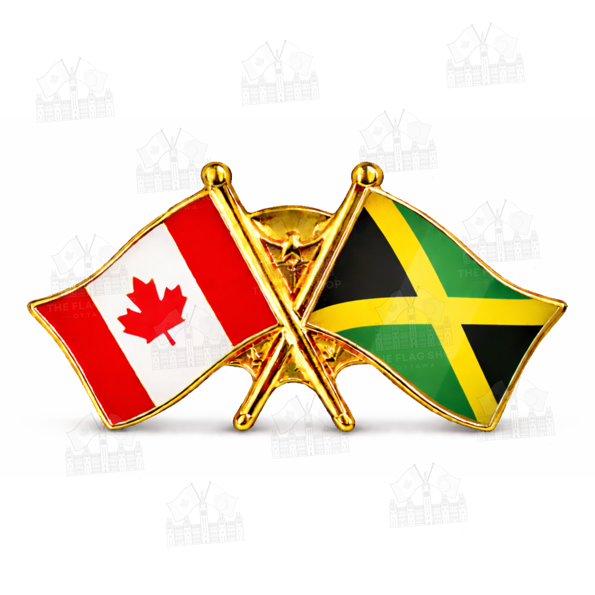 Canada x Jamaica Friendship Pin