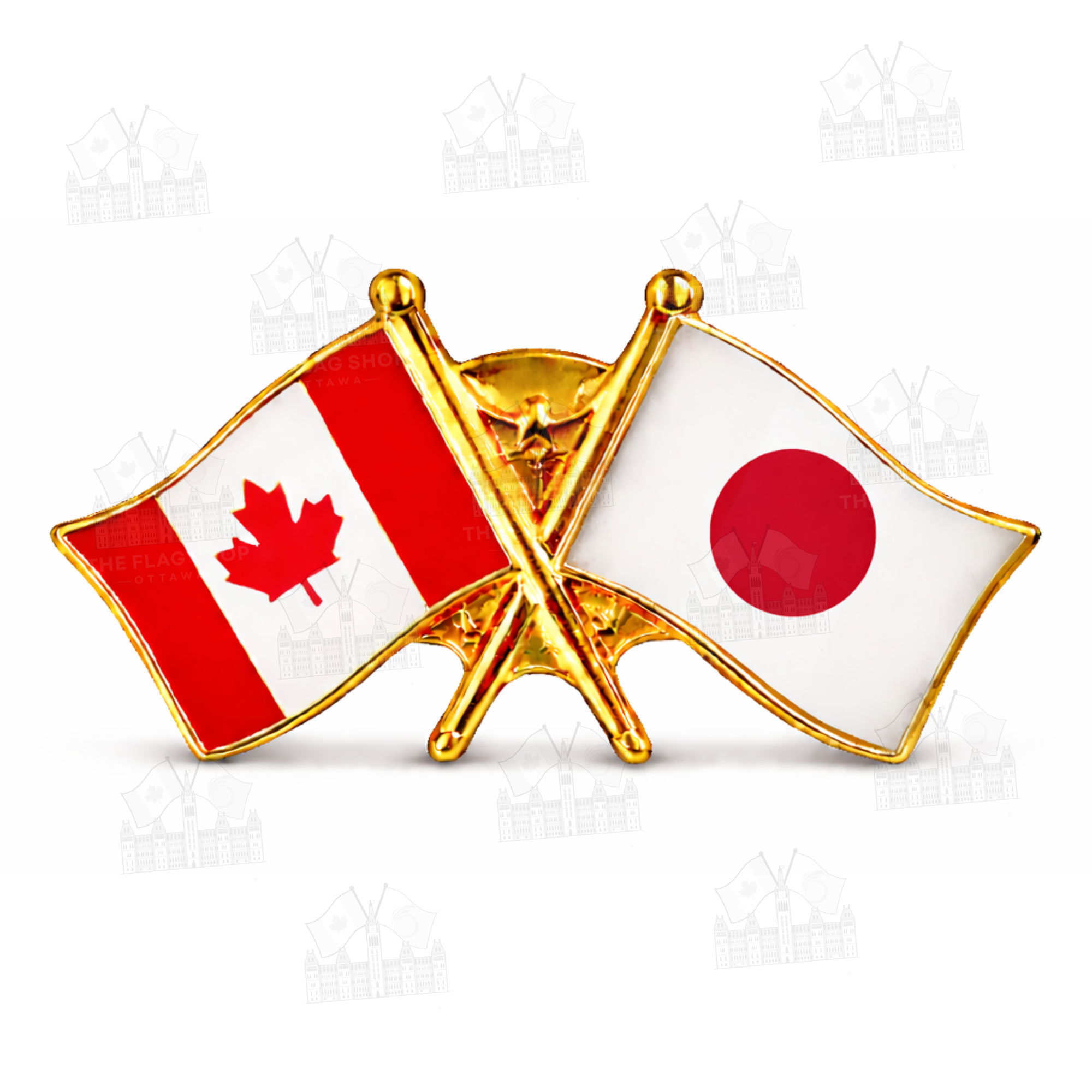 Canada x Japan Friendship Pin