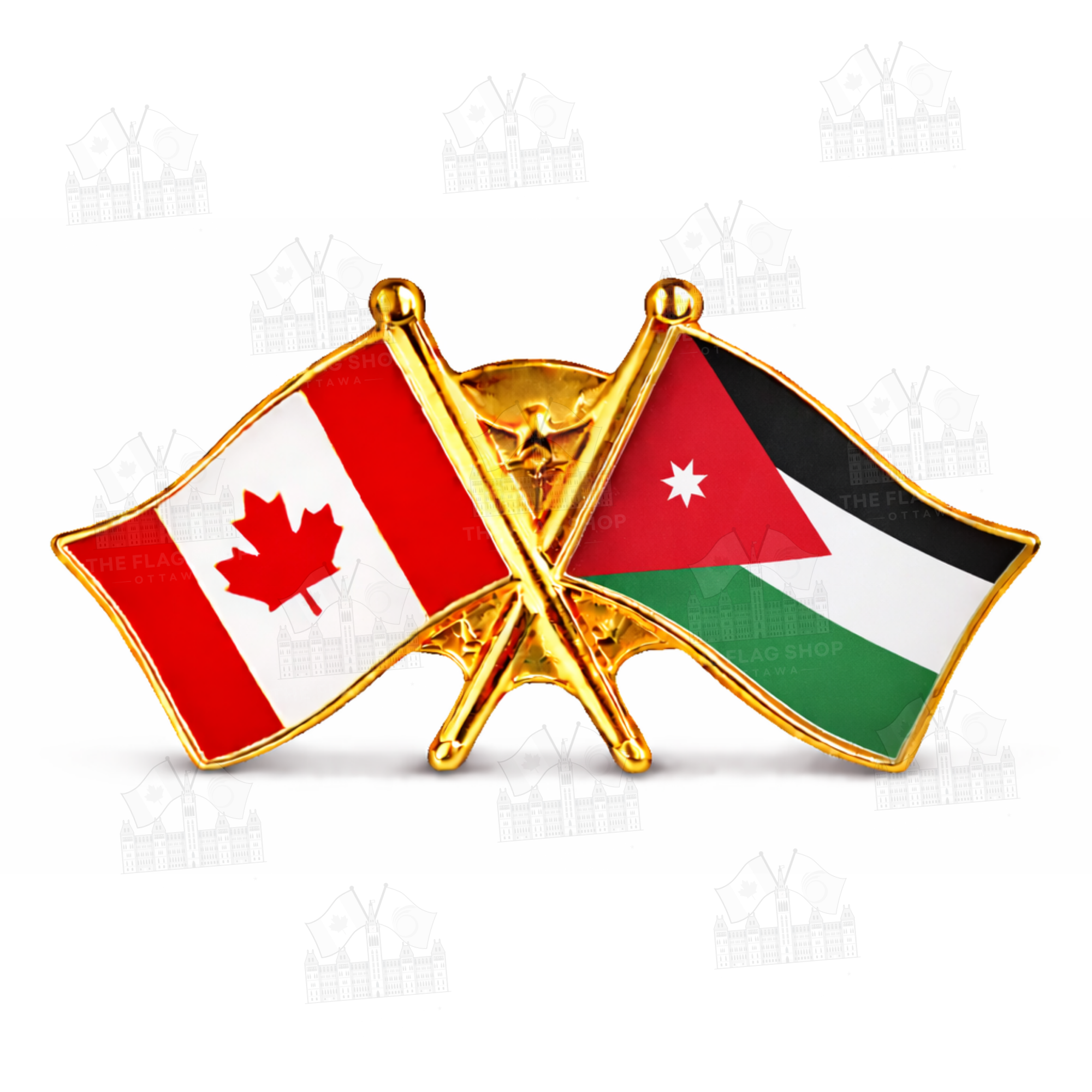 Canada x Jordan Friendship Pin