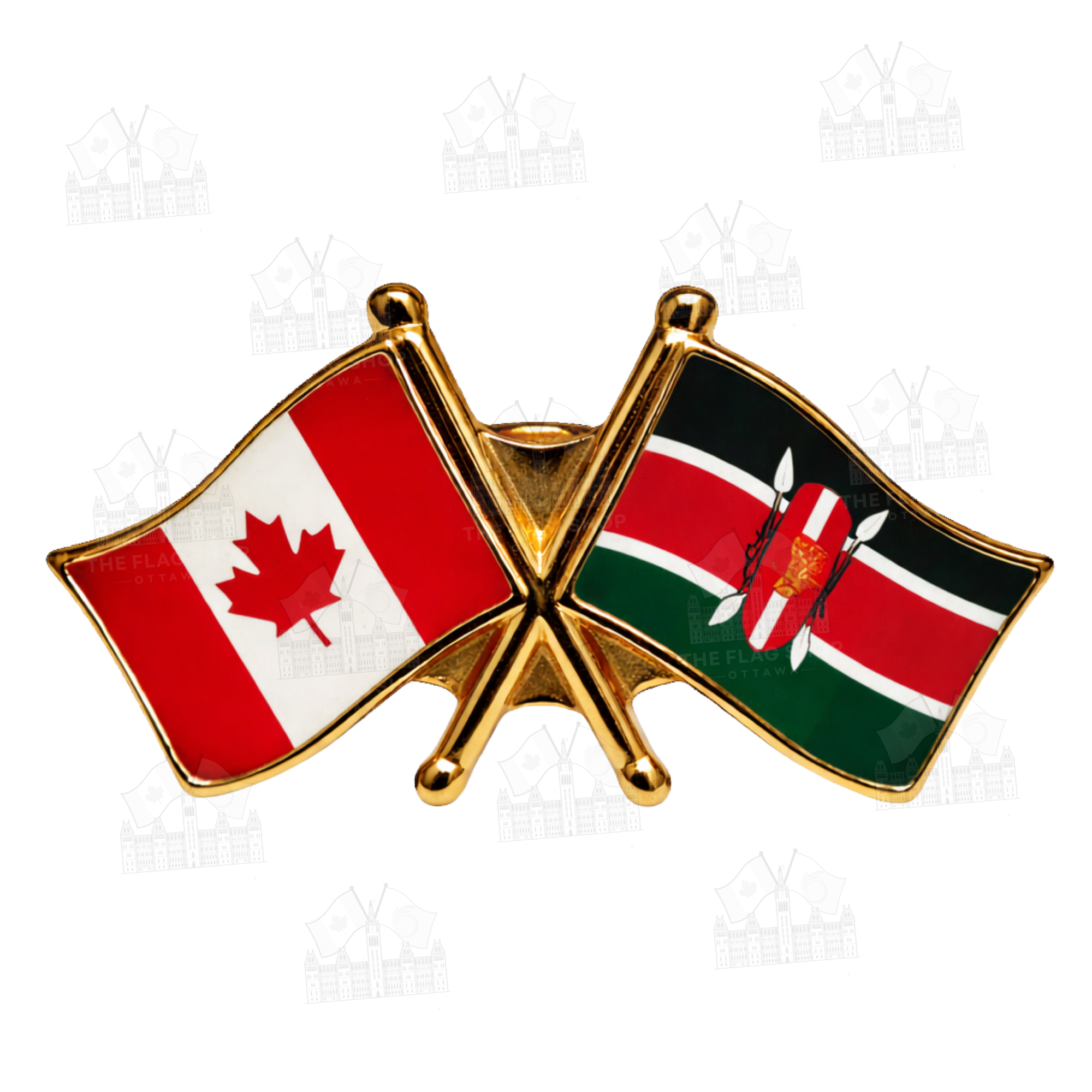 Canada x Kenya Friendship Pin