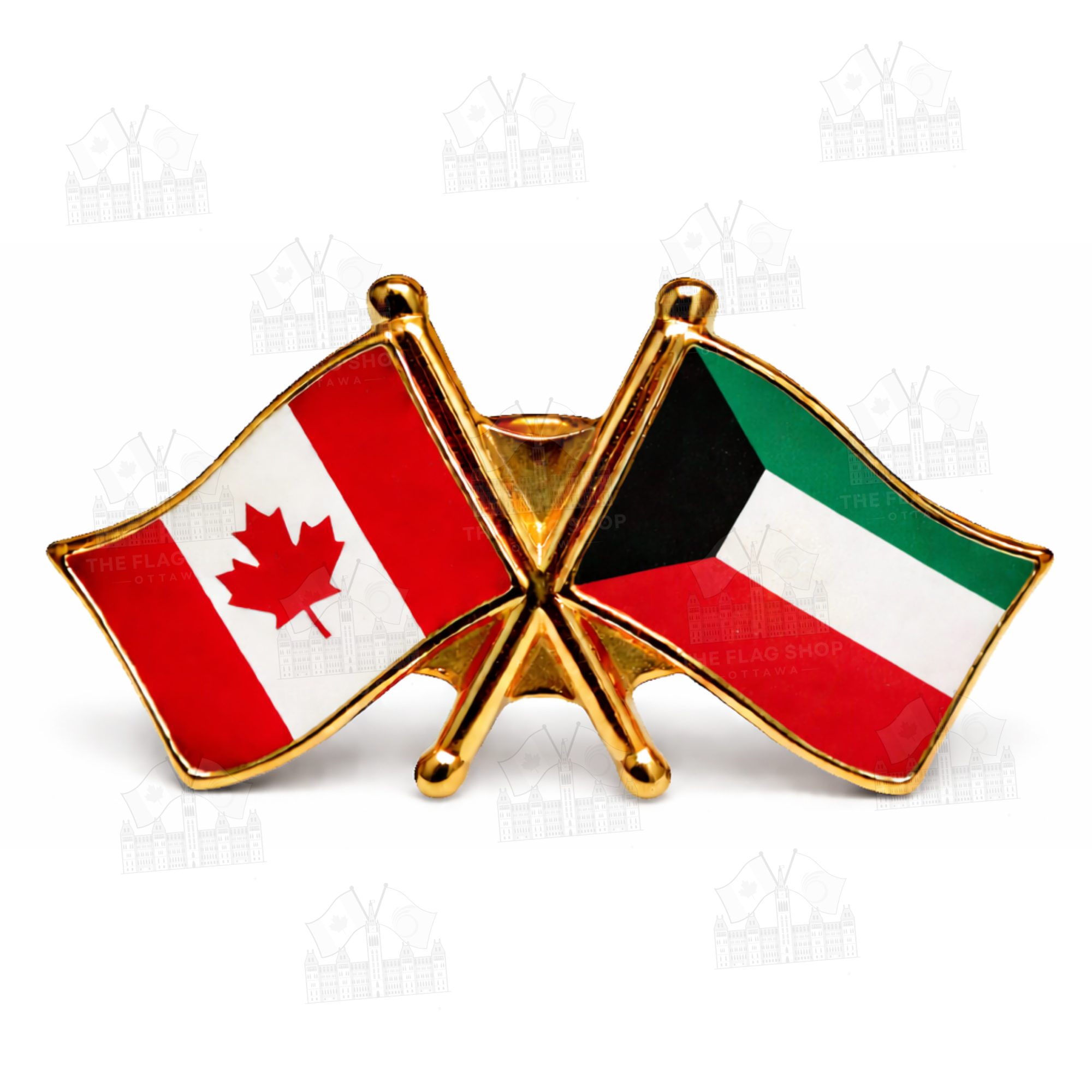 Canada x Kuwait Friendship Pin
