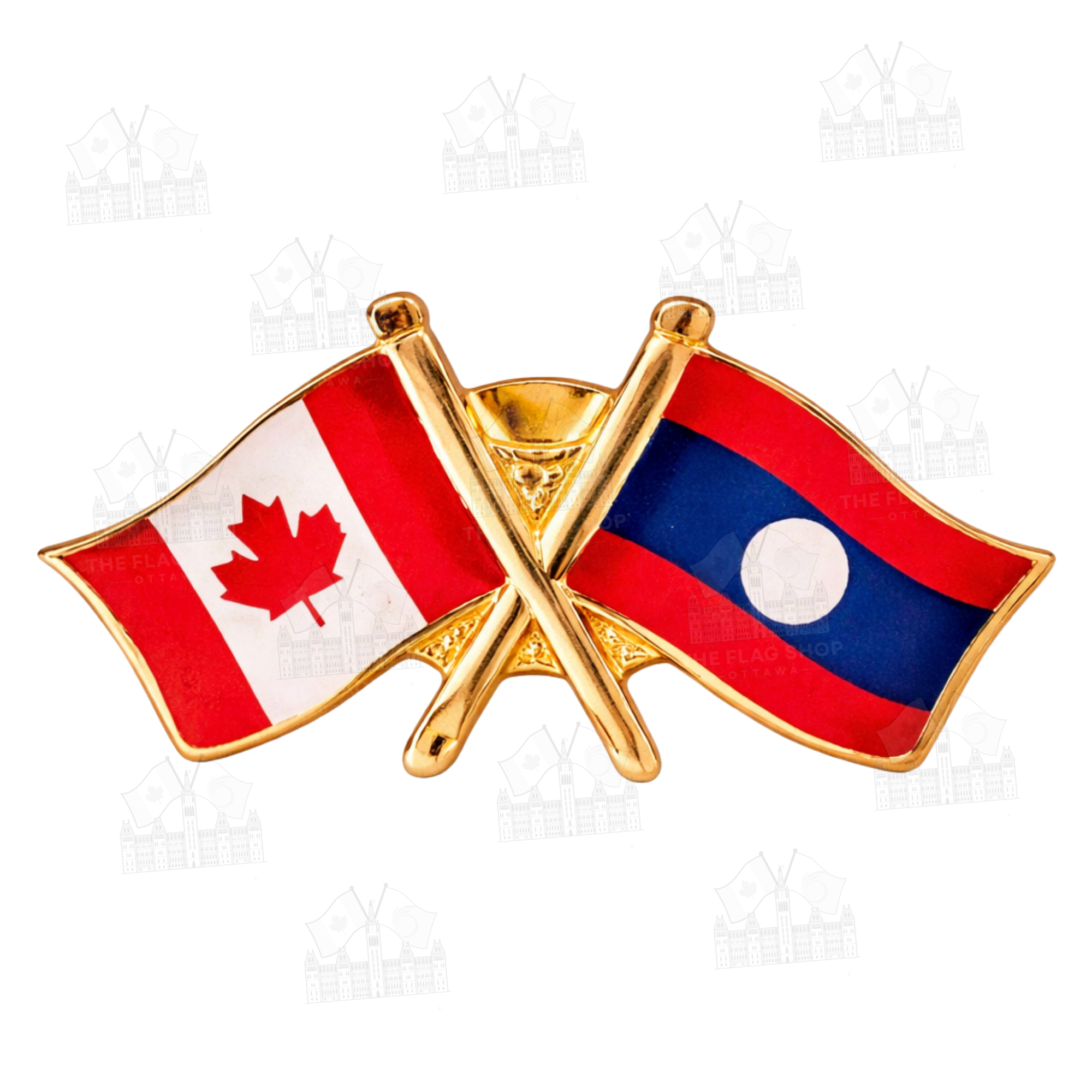 Canada x Laos Friendship Pin