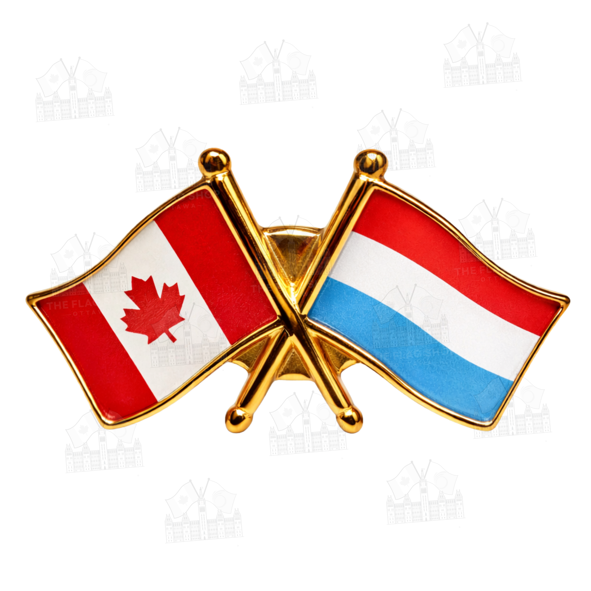 Canada x Luxembourg Friendship Pin