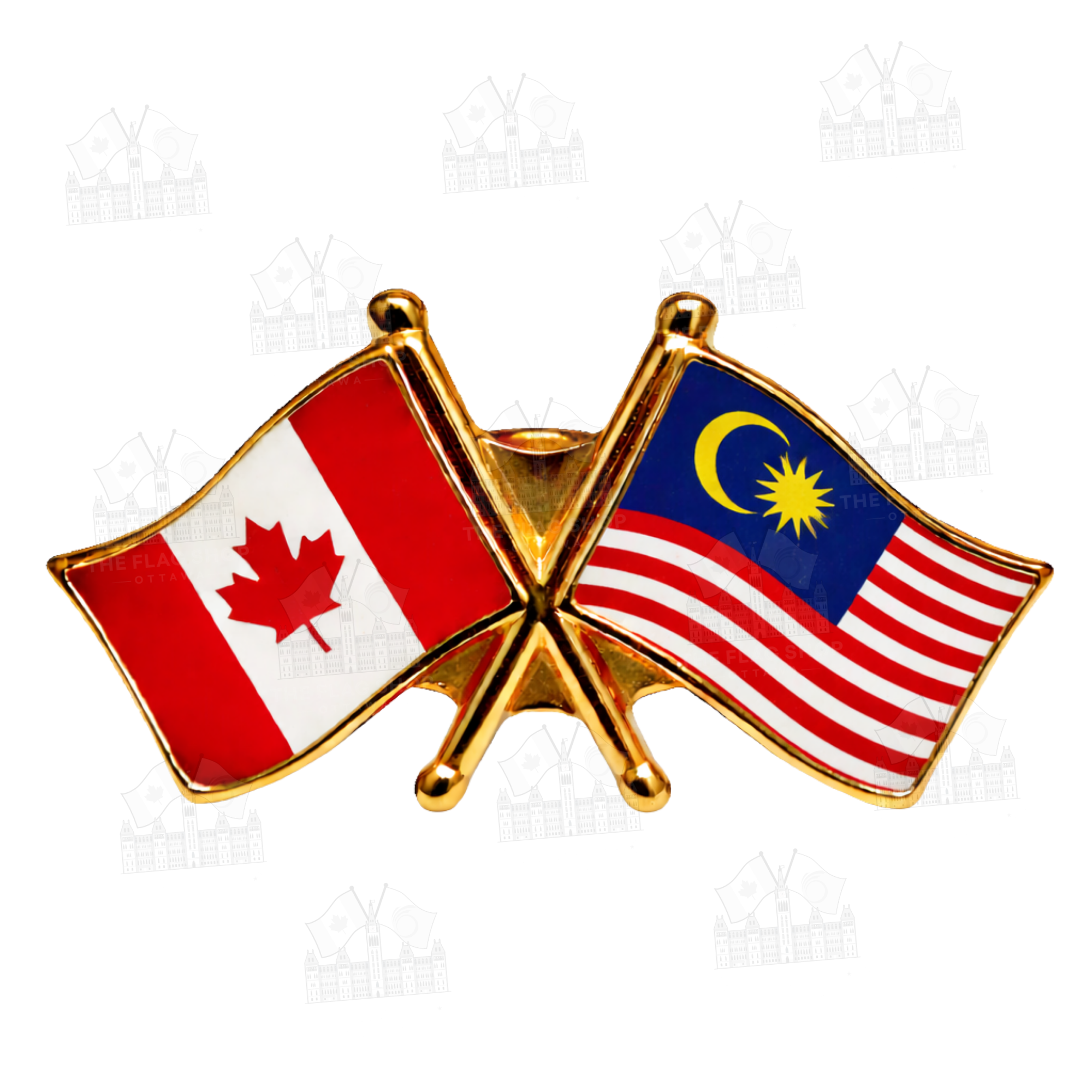 Canada x Malaysia Friendship Pin