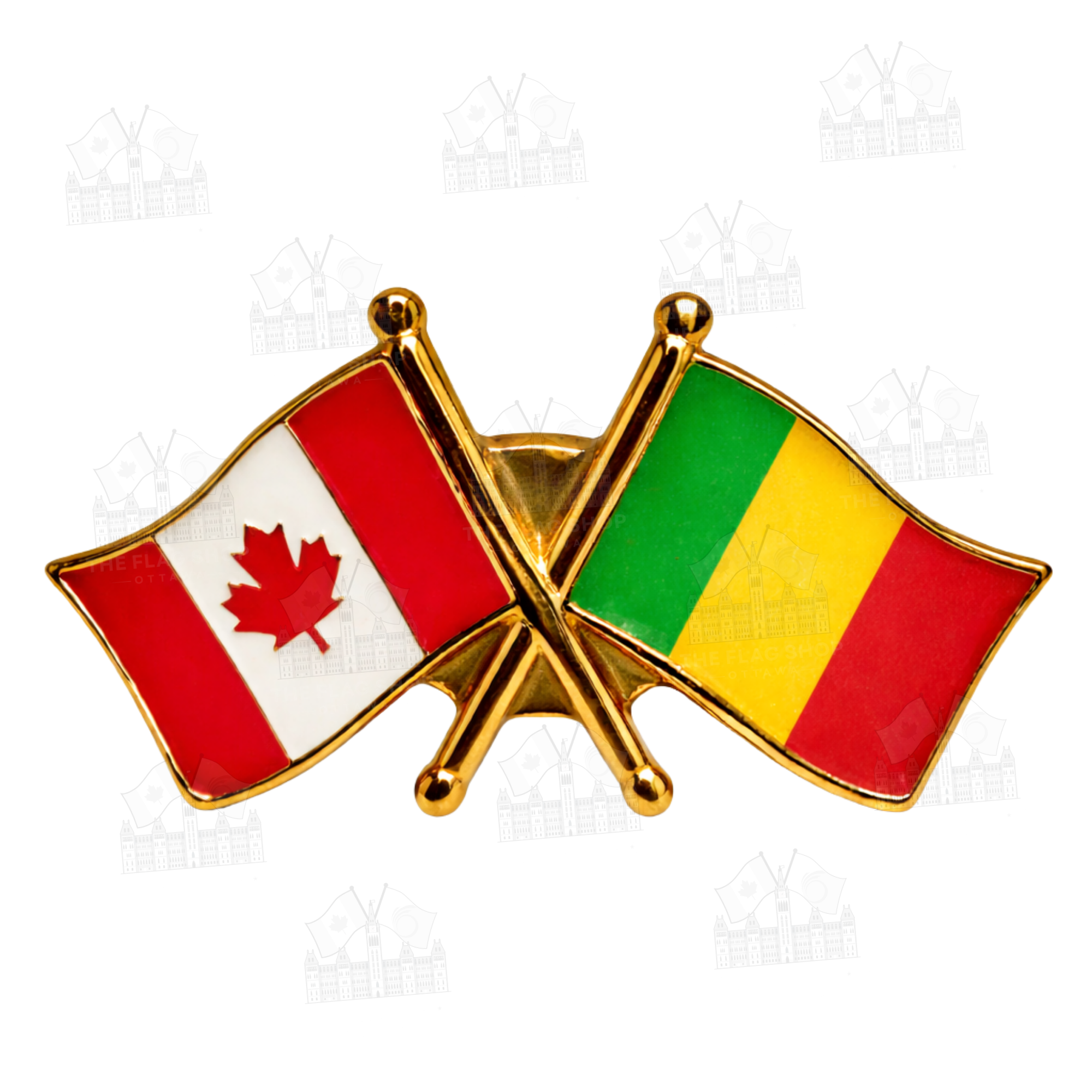 Canada x Mali Friendship Pin