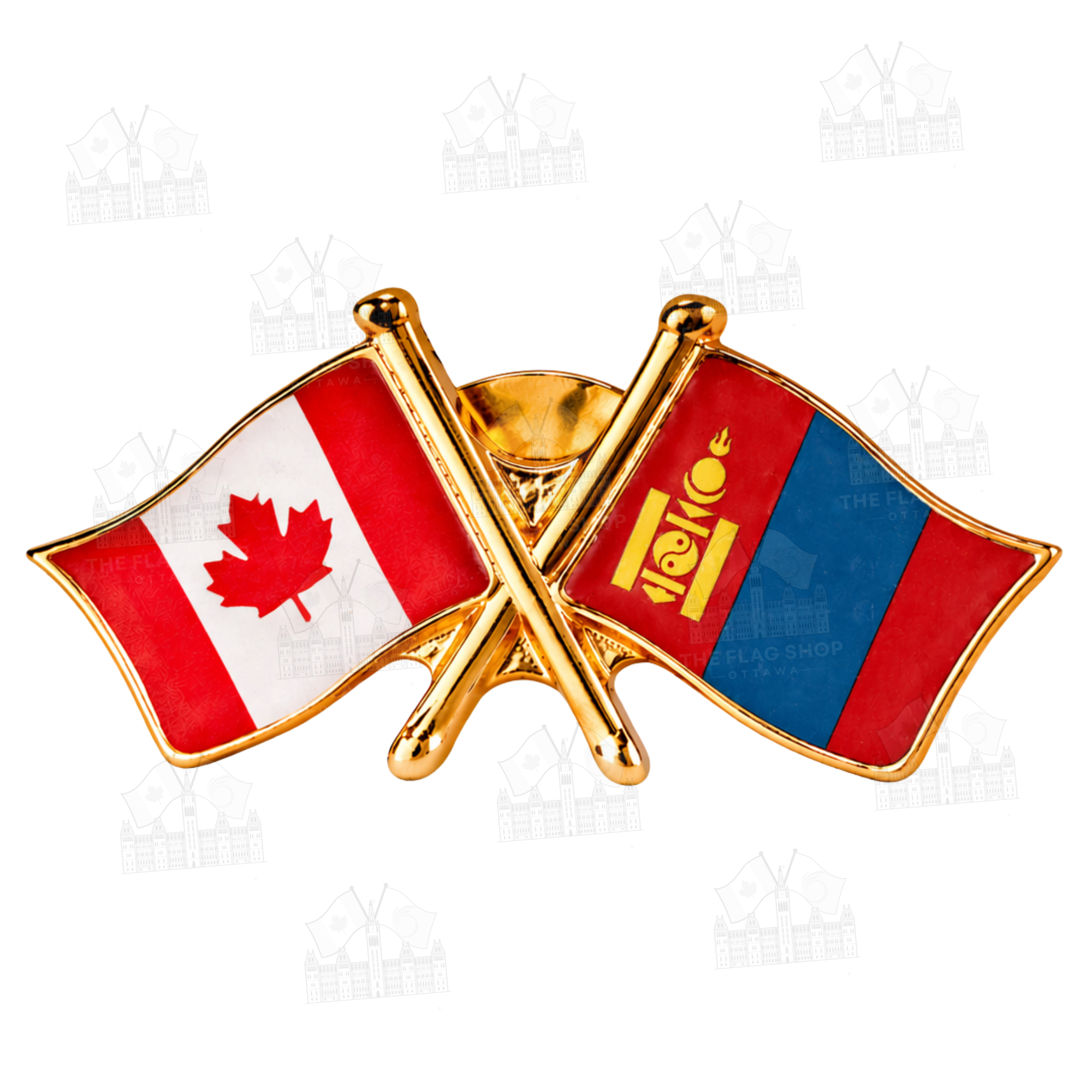 Canada x Mongolia Friendship Pin