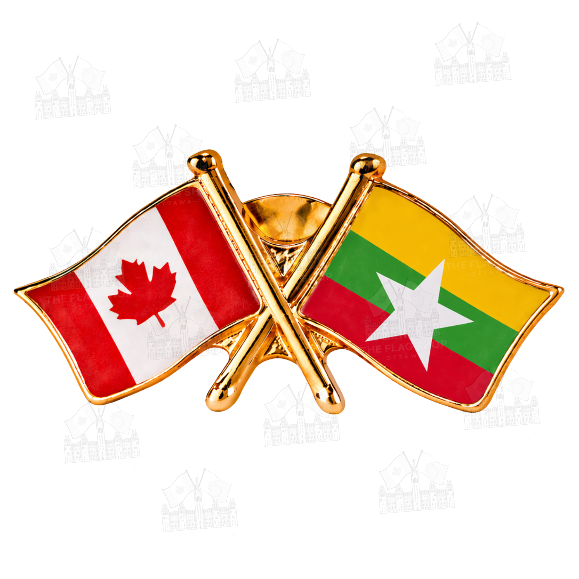 Canada x Myanmar Friendship Pin