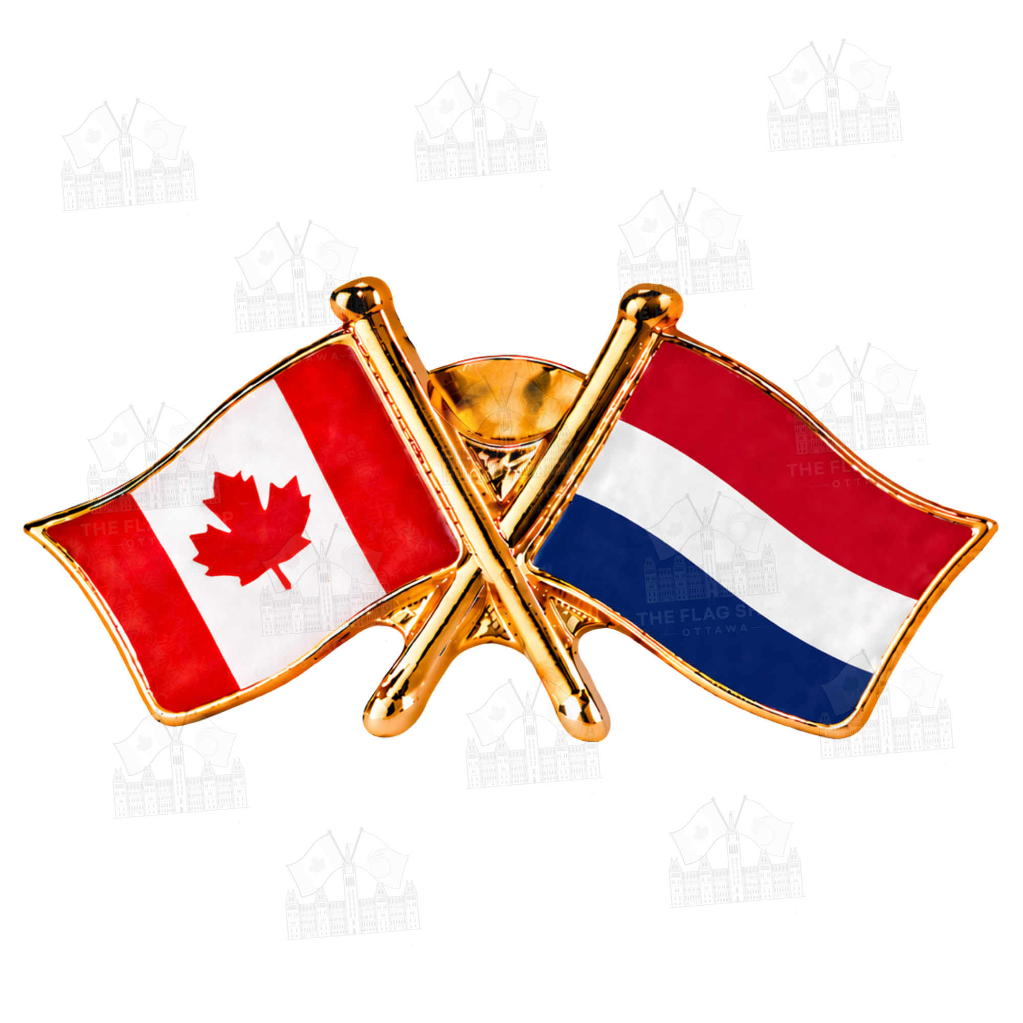 Canada x Netherlands Friendship Pin