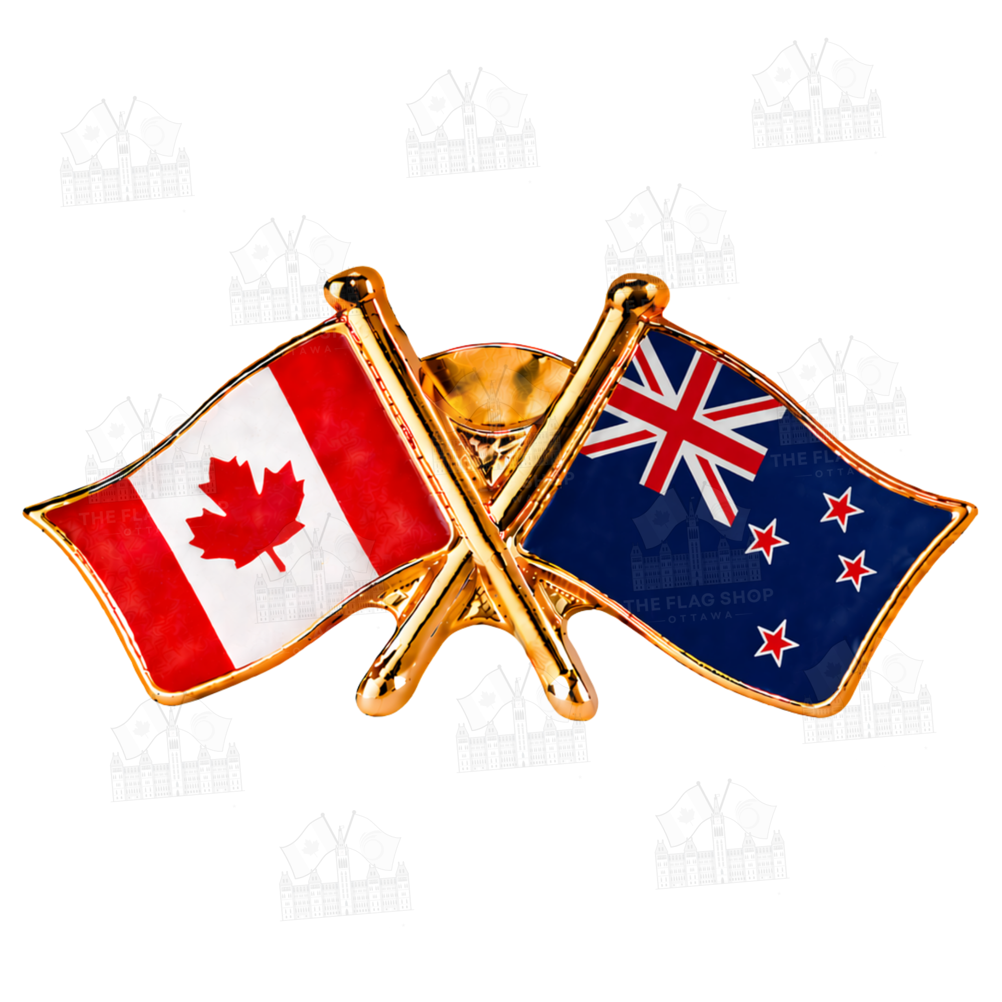 Canada x New Zealand Friendship Pin