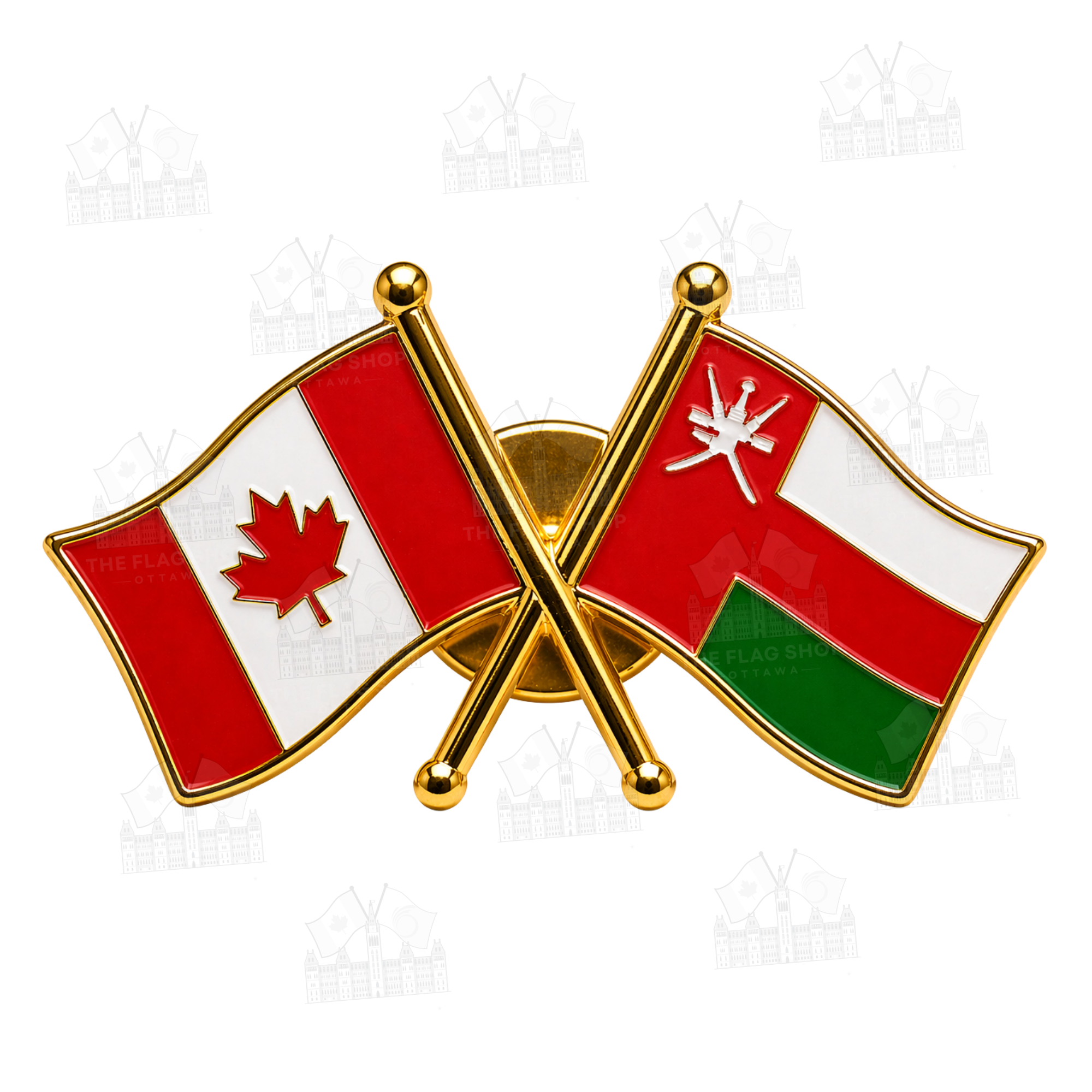 Canada x Oman Friendship Pin