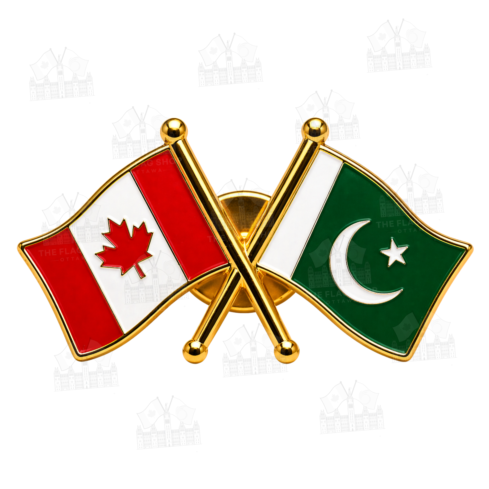 Canada x Pakistan Friendship Pin