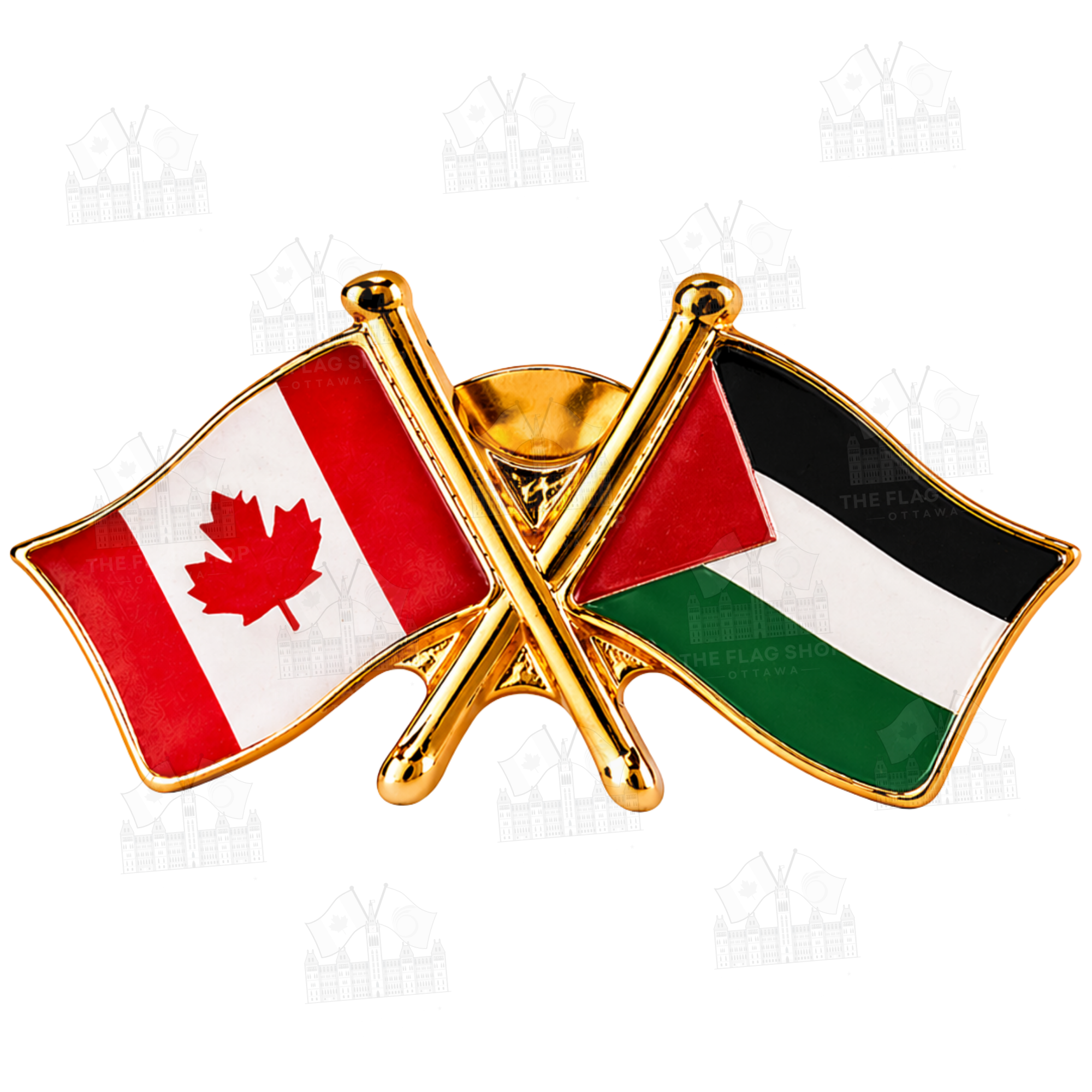 Canada x Palestine Friendship Pin